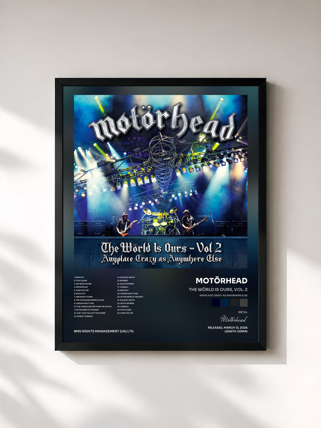 Motörhead · The Wörld Is Ours, Vol. 2 (Anyplace Crazy as Anywhere Else)