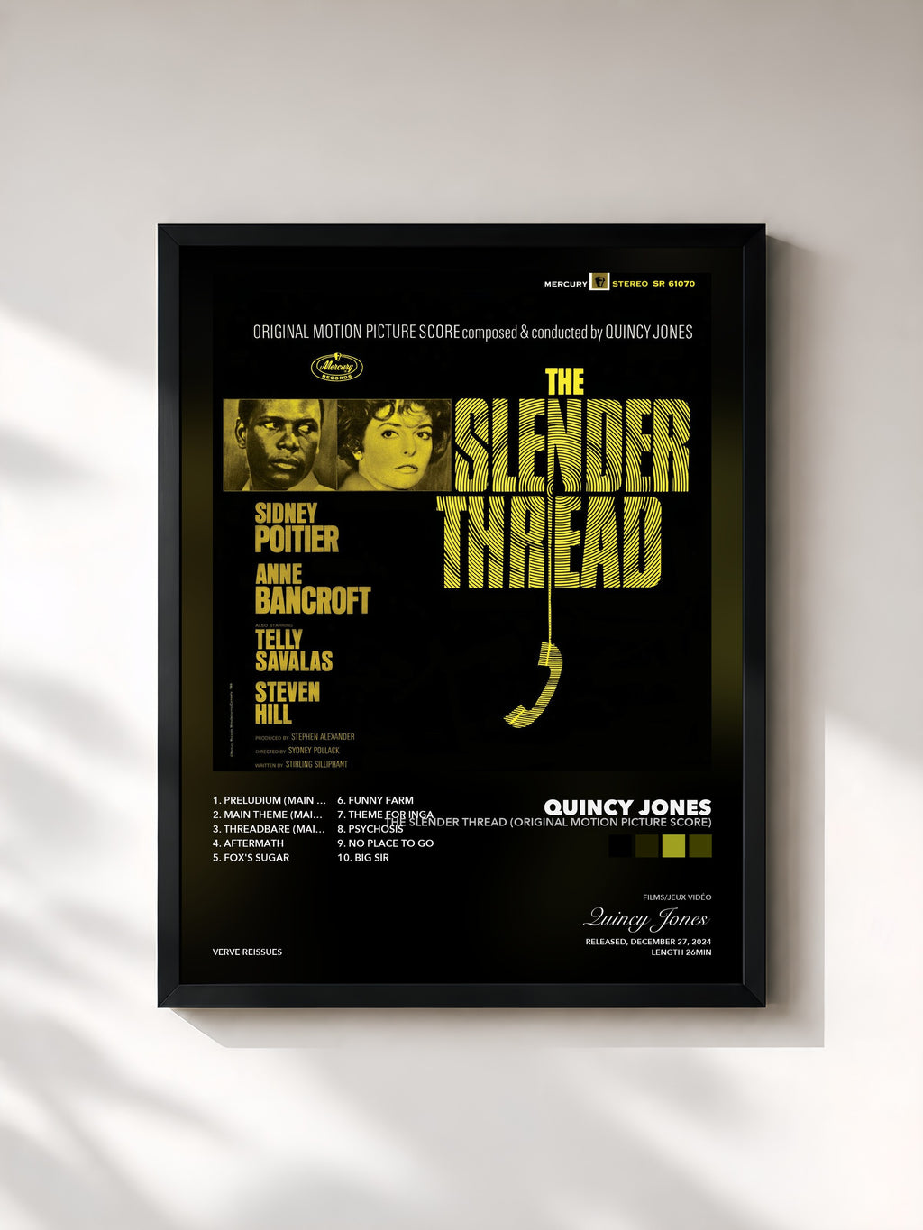 Quincy Jones · The Slender Thread (Original Motion Picture Score)