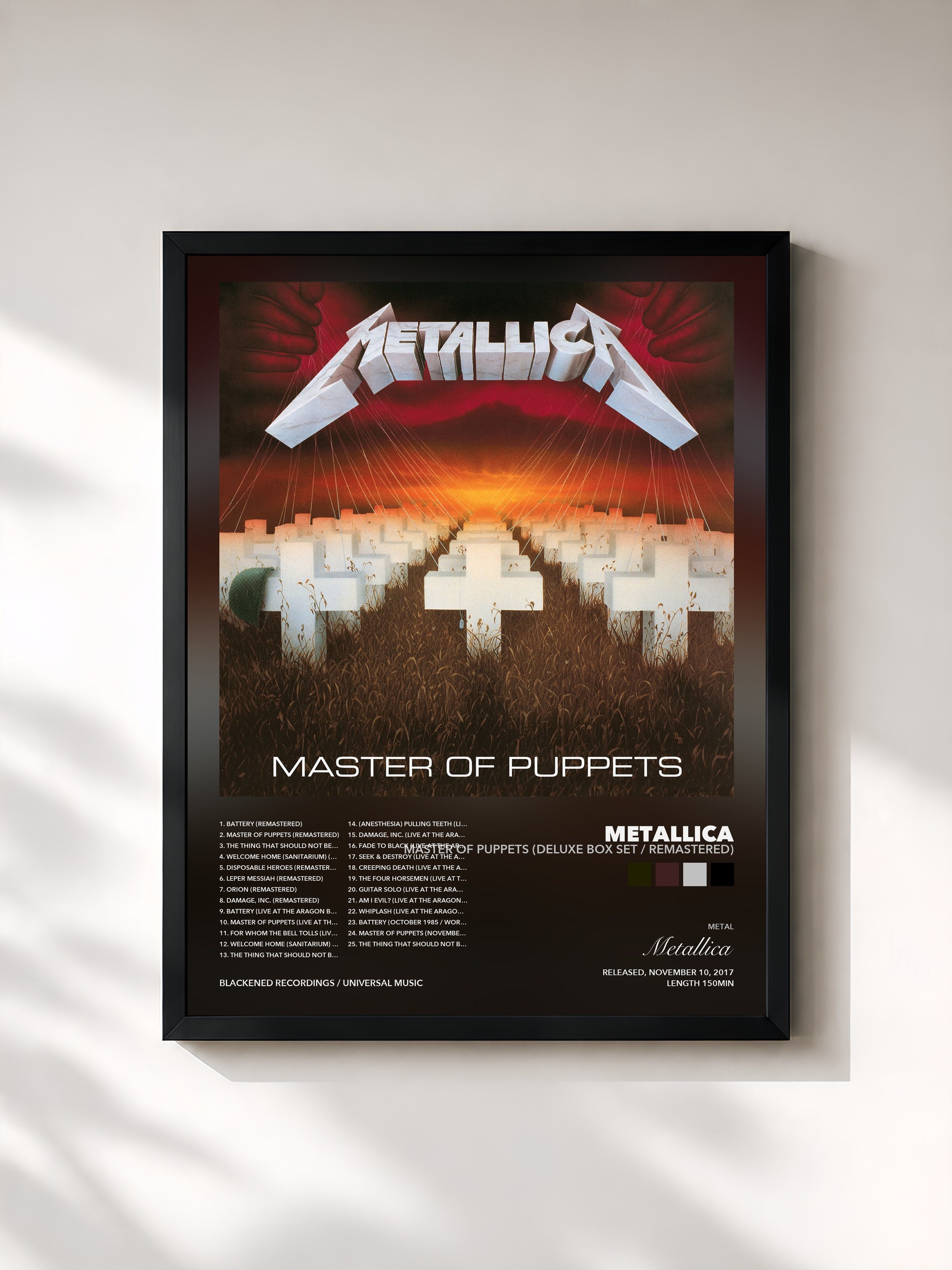 Metallica · Master Of Puppets (Deluxe Box Set / Remastered)