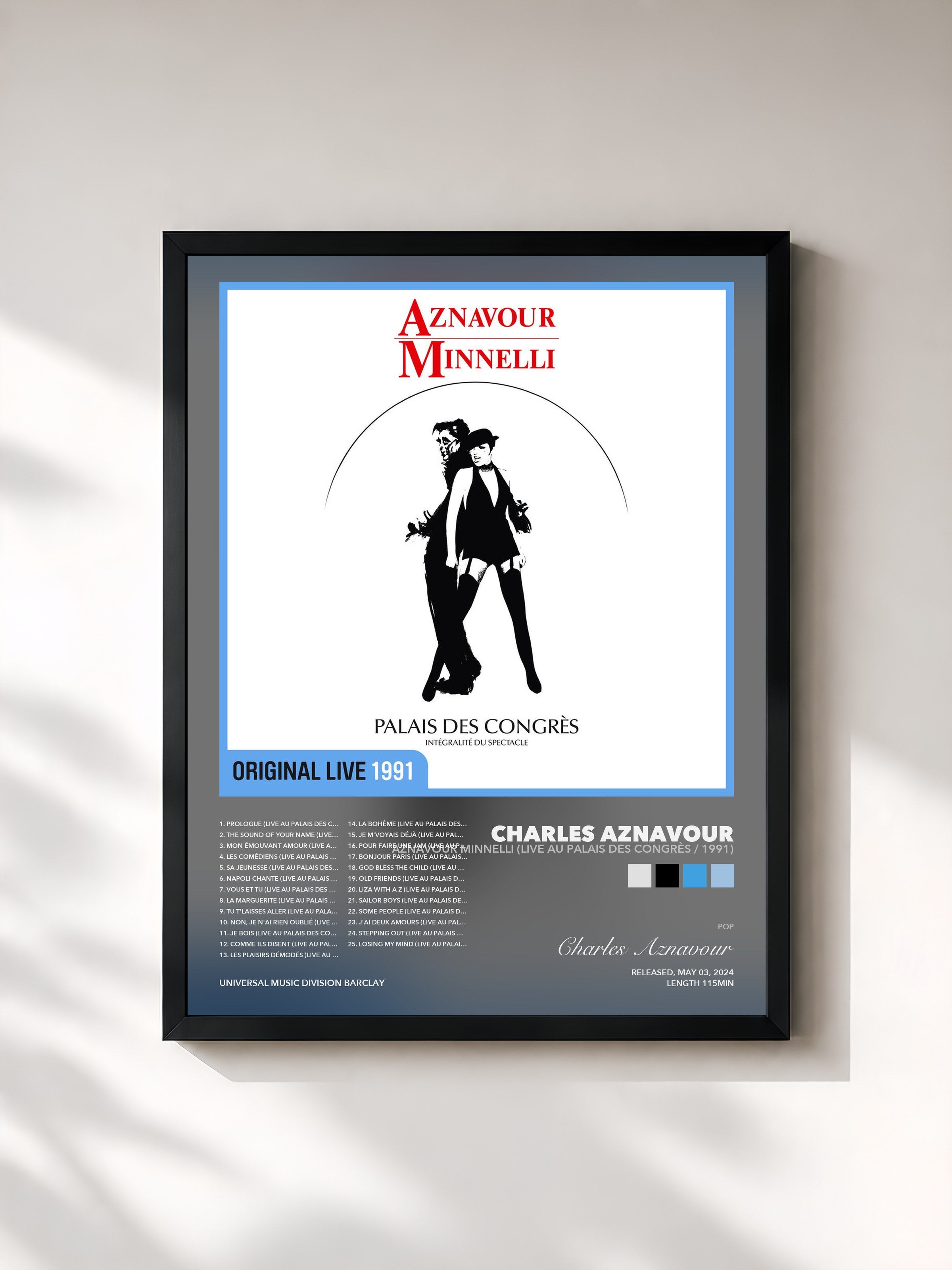 Charles Aznavour – Aznavour Minnelli (Live au Palais des Congrès / 1991)