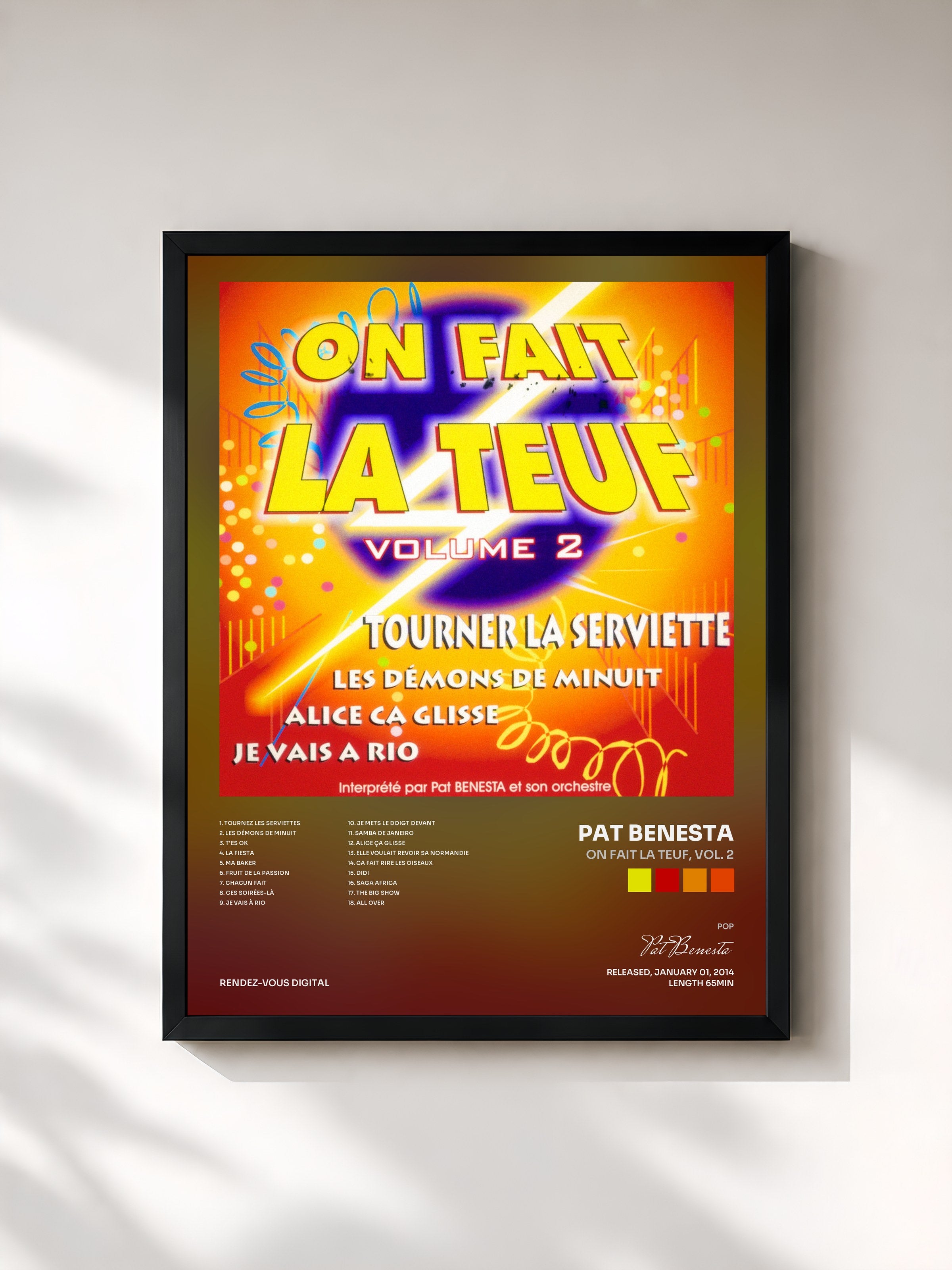 Pat Benesta · On fait la teuf, Vol. 2