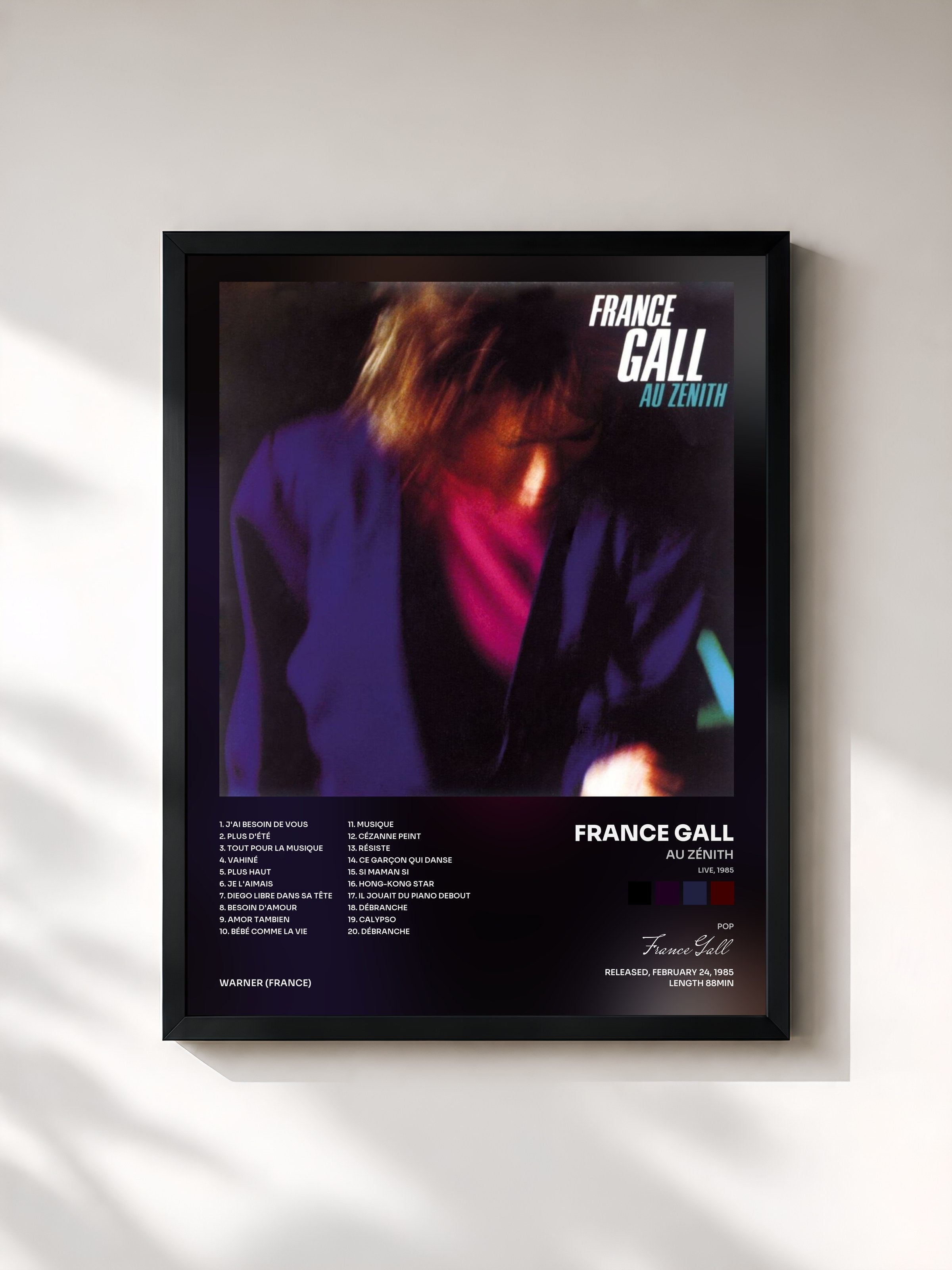 France Gall · Au Zénith (Live, 1985)