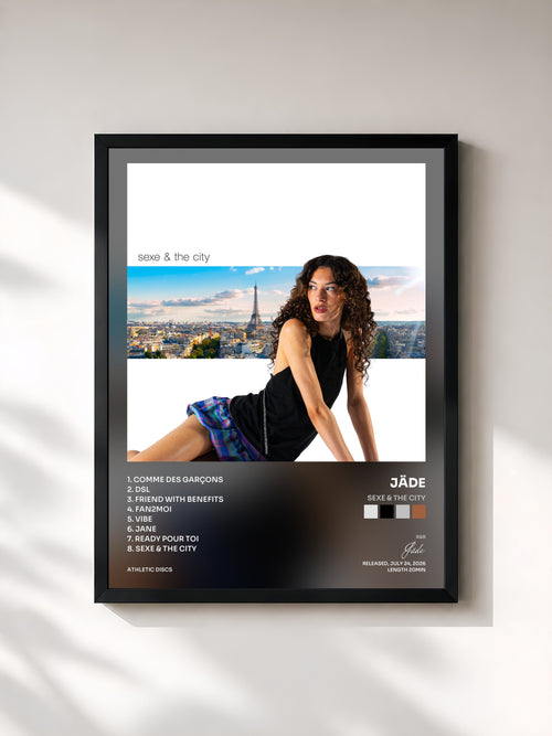 Jäde · Sexe & the city — Gerahmter Kunstdruck