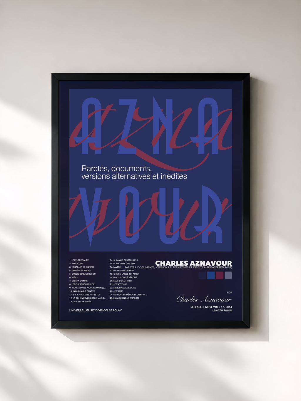 Charles Aznavour – Raretés, documents, versions alternatives et inédites (Remastered 2014)