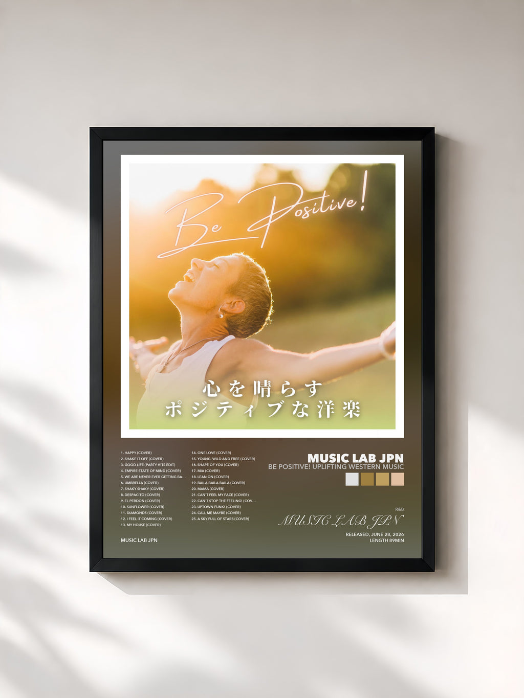 MUSIC LAB JPN · Be Positive! Uplifting Western Music