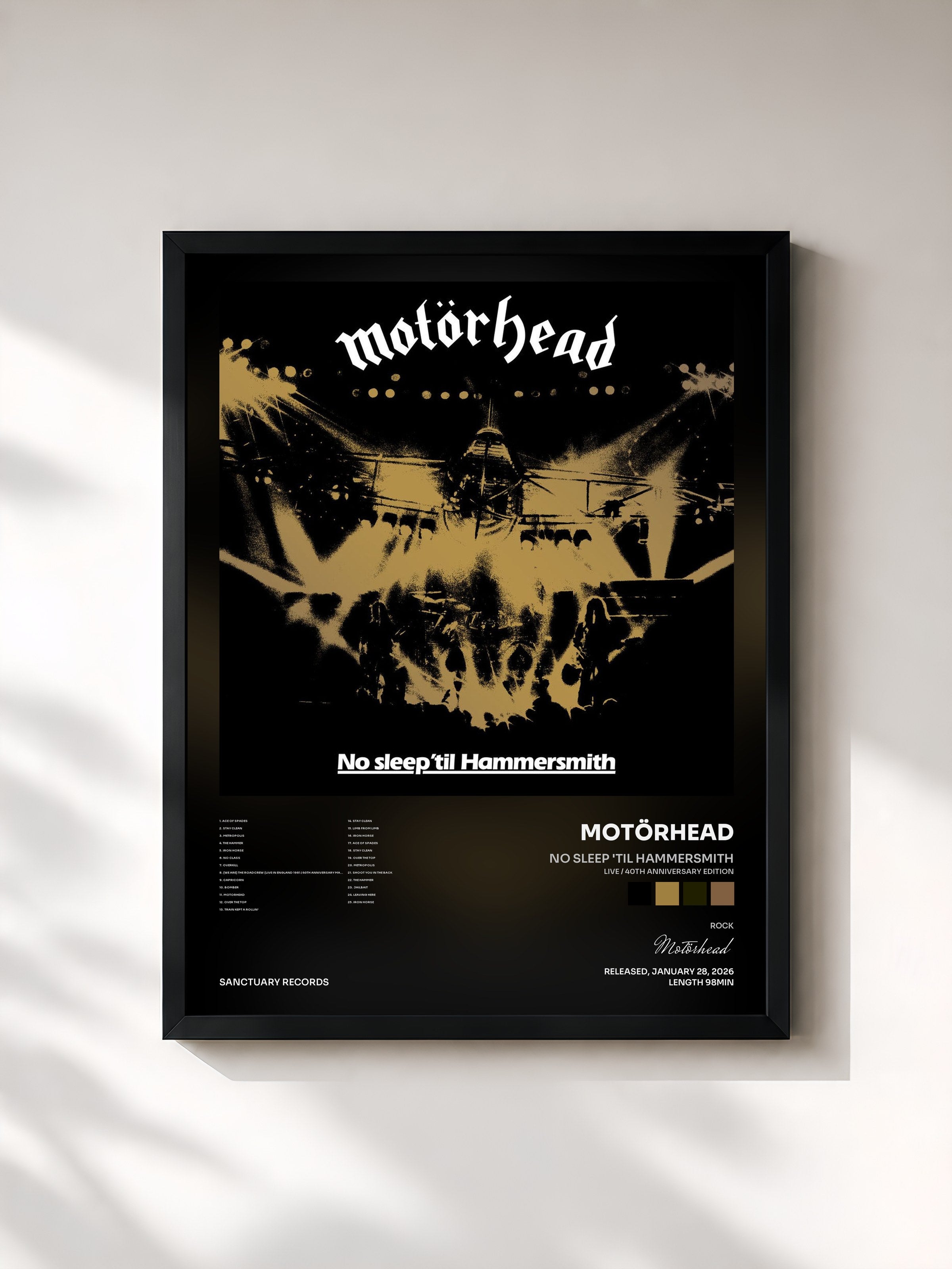 Motörhead · No Sleep 'Til Hammersmith (Live / 40th Anniversary Edition)