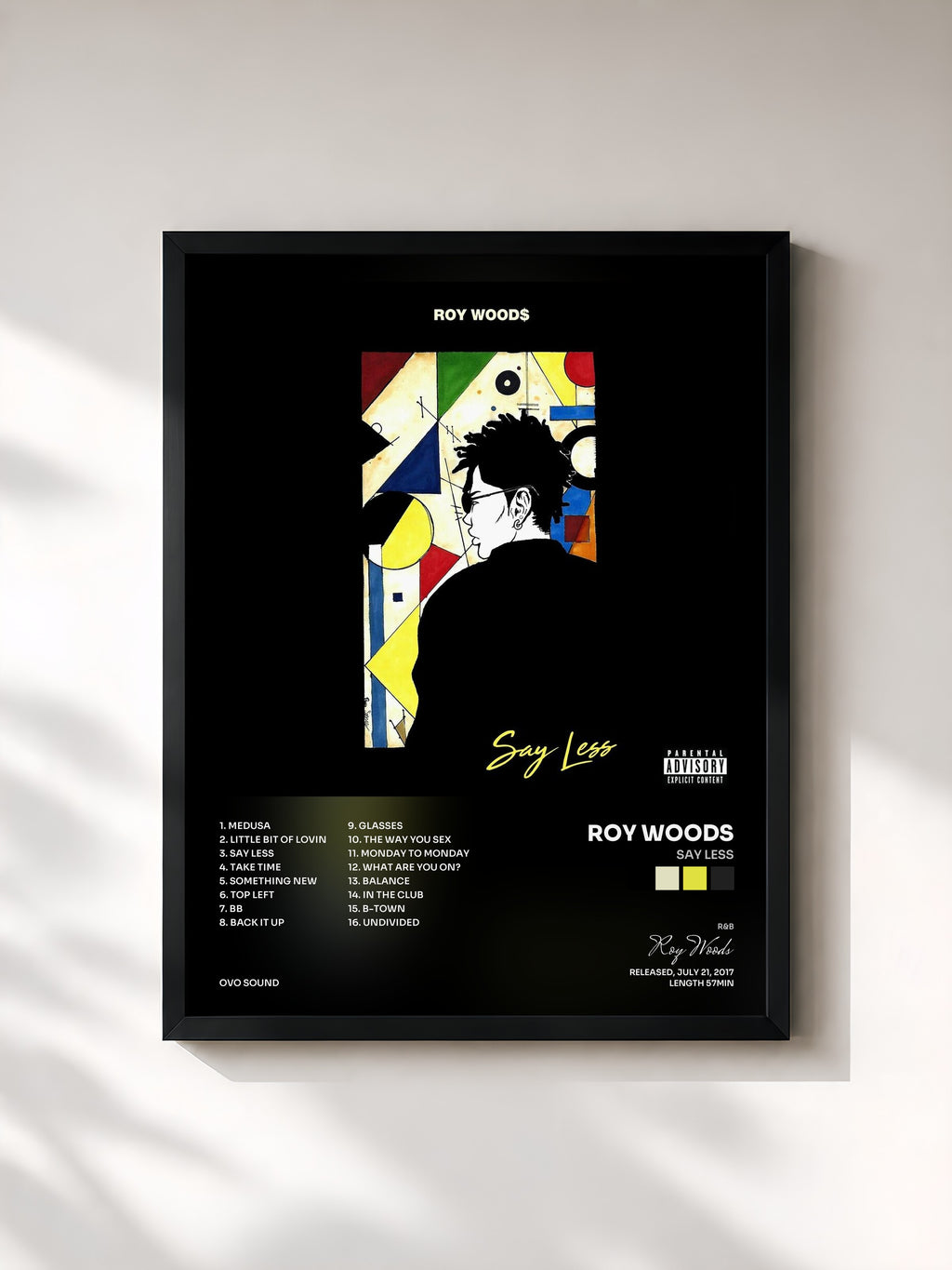 Roy Woods · Say Less