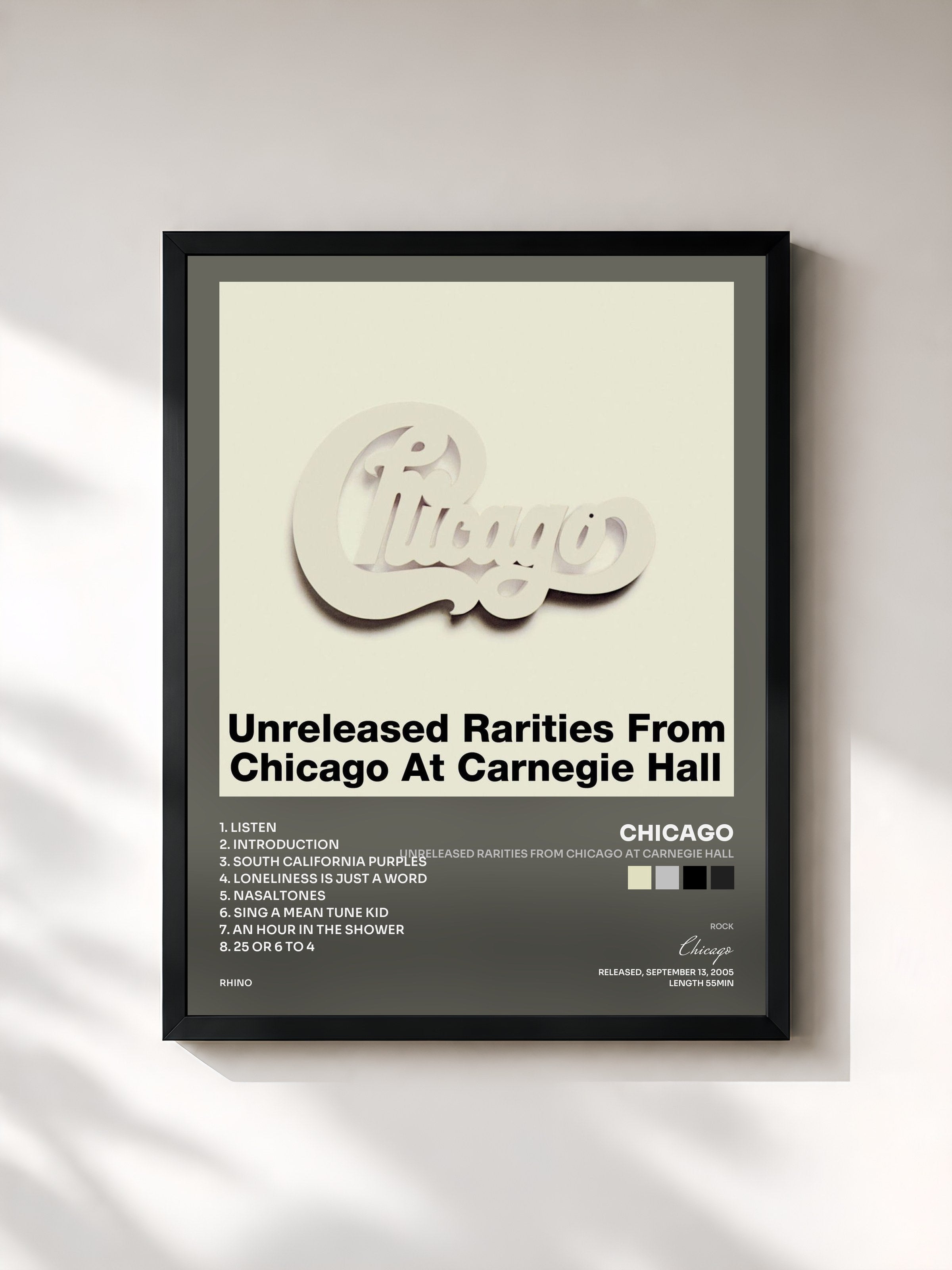 Chicago · Unreleased Rarities from Chicago at Carnegie Hall