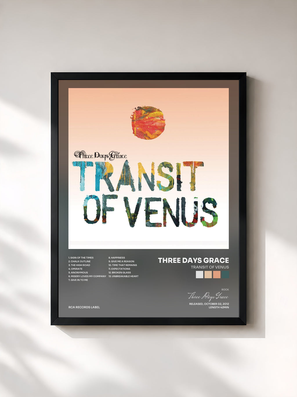 Three Days Grace · Transit Of Venus