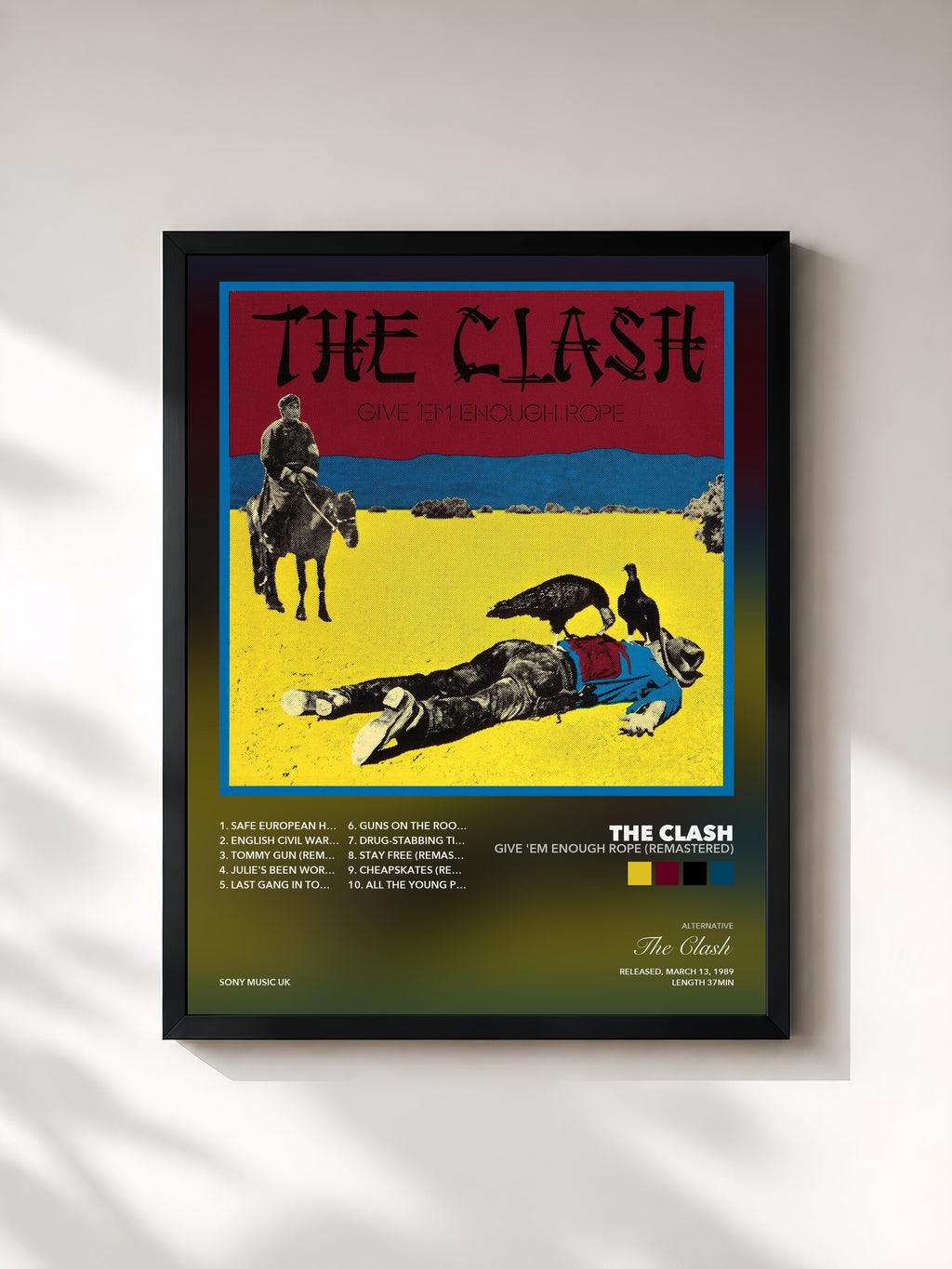 The Clash – Give 'Em Enough Rope (Remastered)