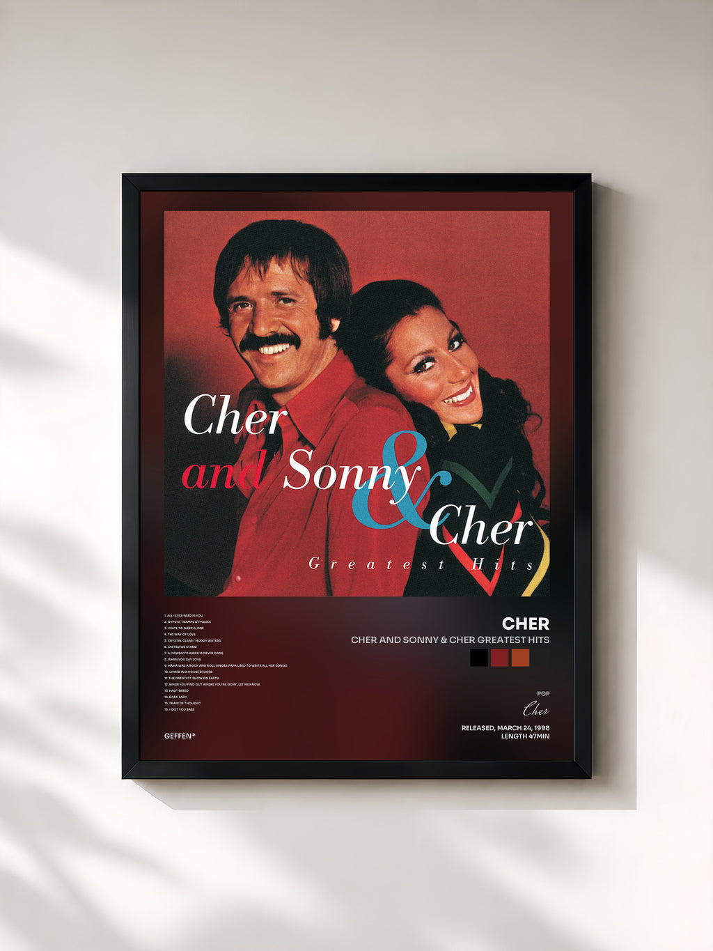 Cher · Cher and Sonny & Cher Greatest Hits