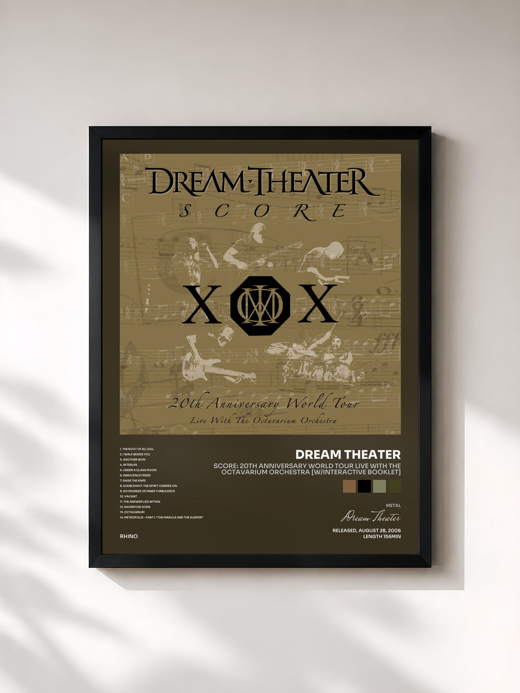 Dream Theater · Score: 20th Anniversary World Tour Live with the Octavarium Orchestra [w/Interactive Booklet]
