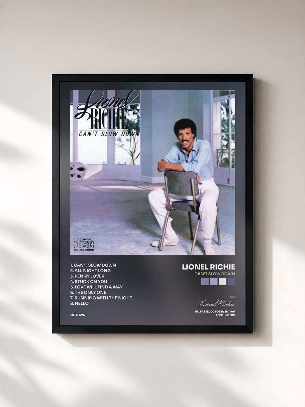 Lionel Richie · Can't Slow Down