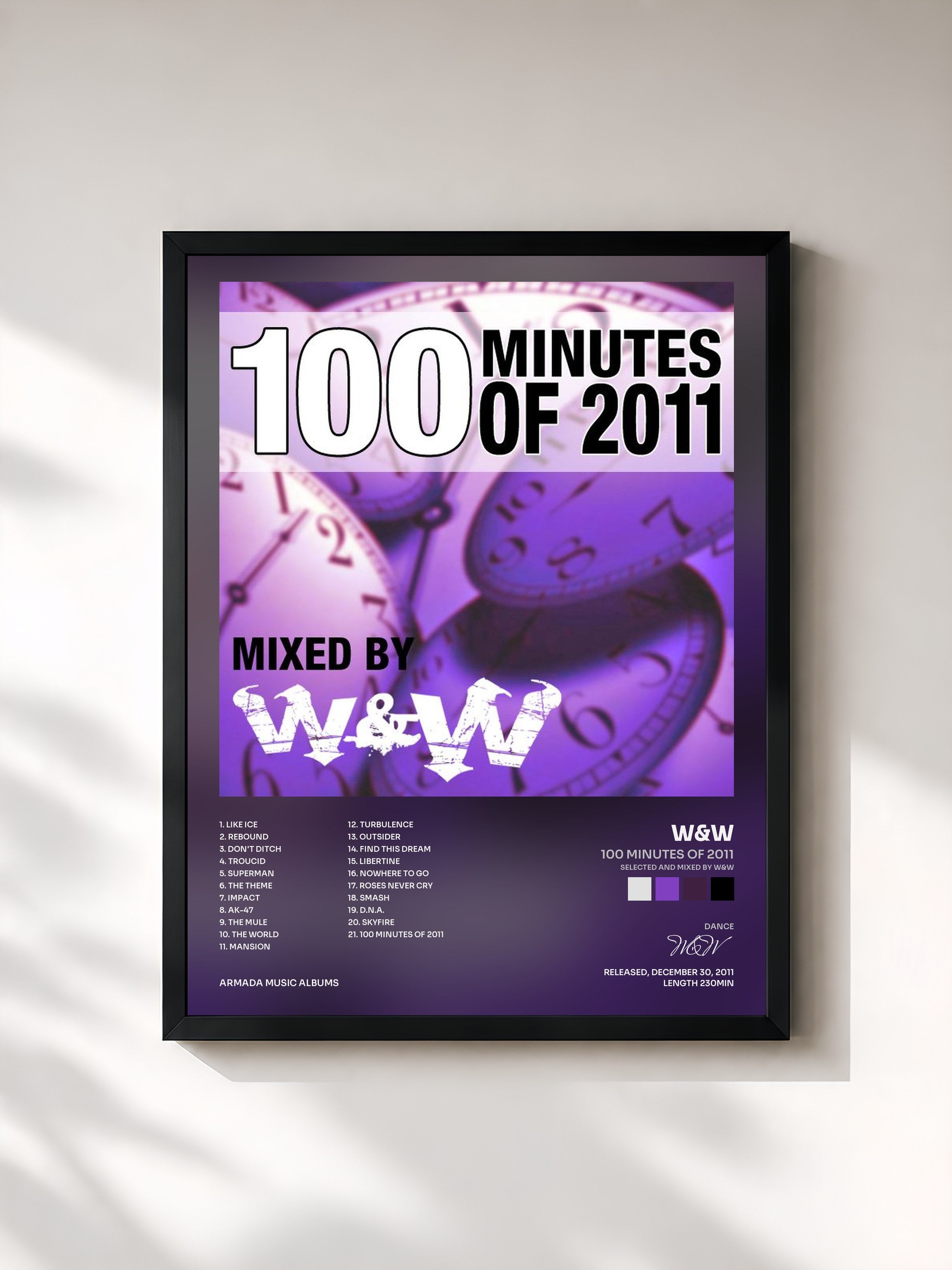W&W · 100 Minutes Of 2011 (Selected and mixed by W&W)
