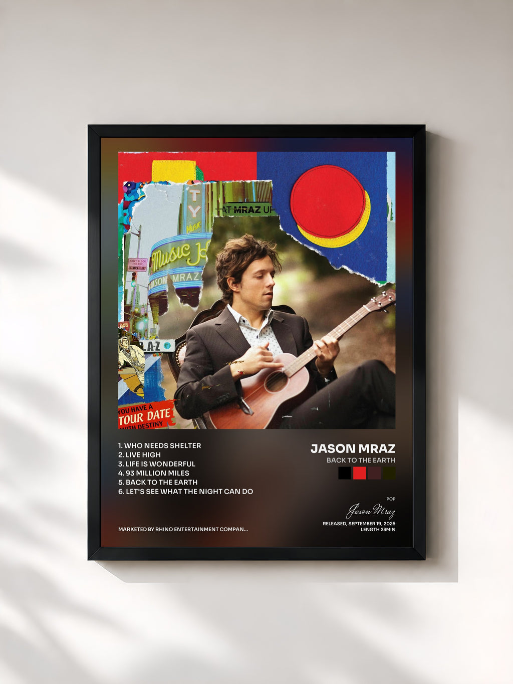 Jason Mraz · Back to the Earth