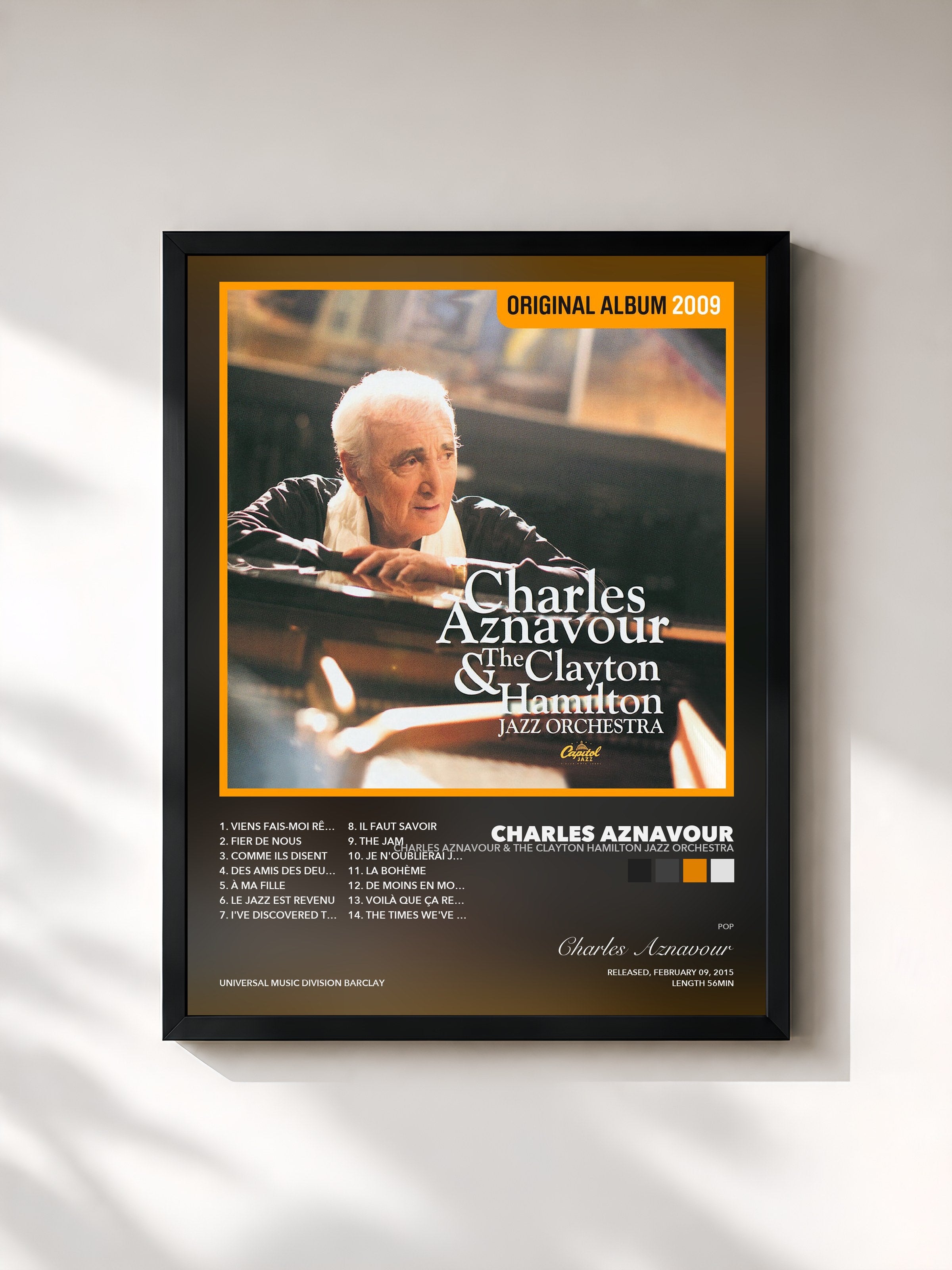 Charles Aznavour – Charles Aznavour & The Clayton Hamilton Jazz Orchestra
