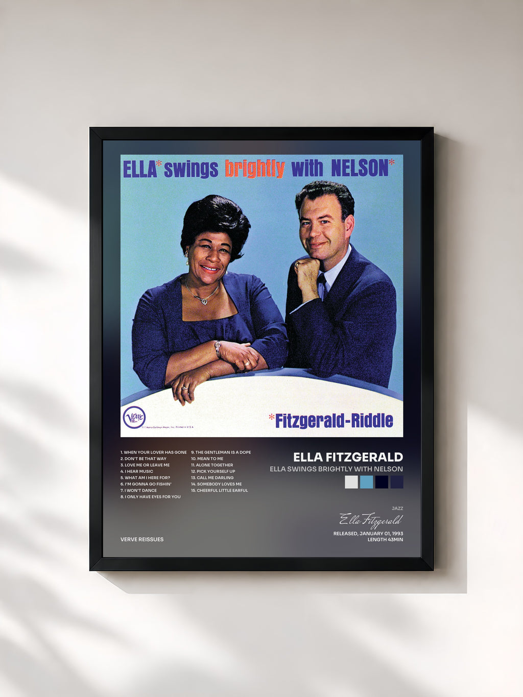 Ella Fitzgerald · Ella Swings Brightly With Nelson