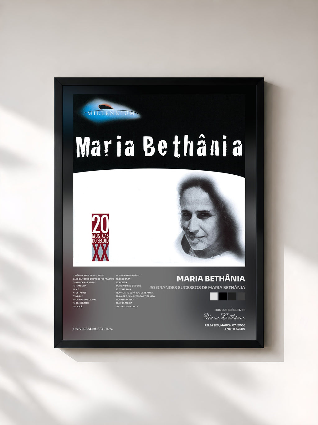 Maria Bethânia · 20 Grandes Sucessos De Maria Bethânia