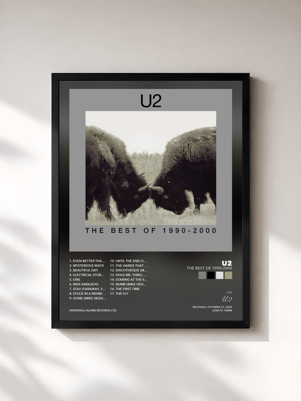 U2 – The Best Of 1990-2000