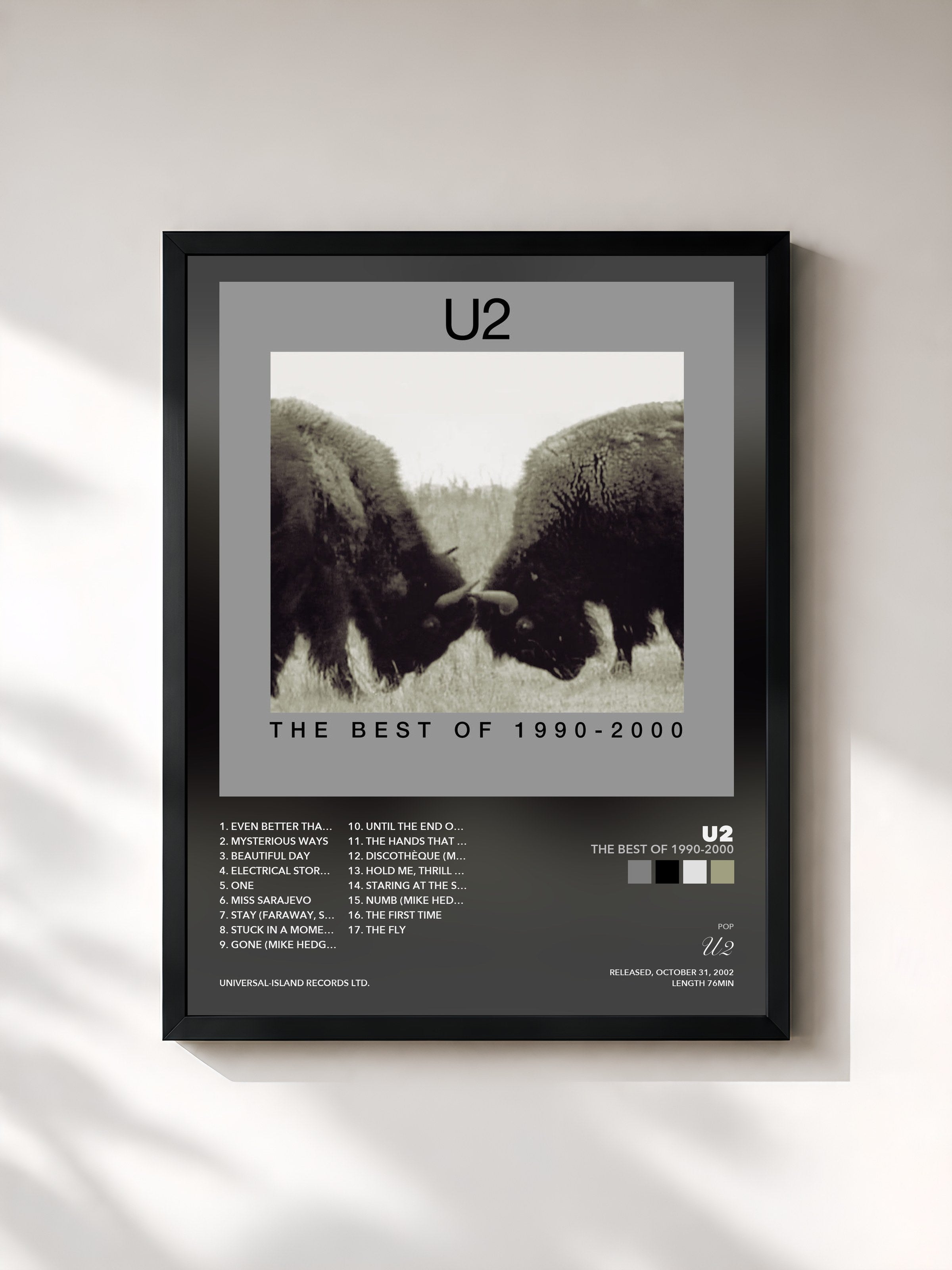 U2 – The Best Of 1990-2000