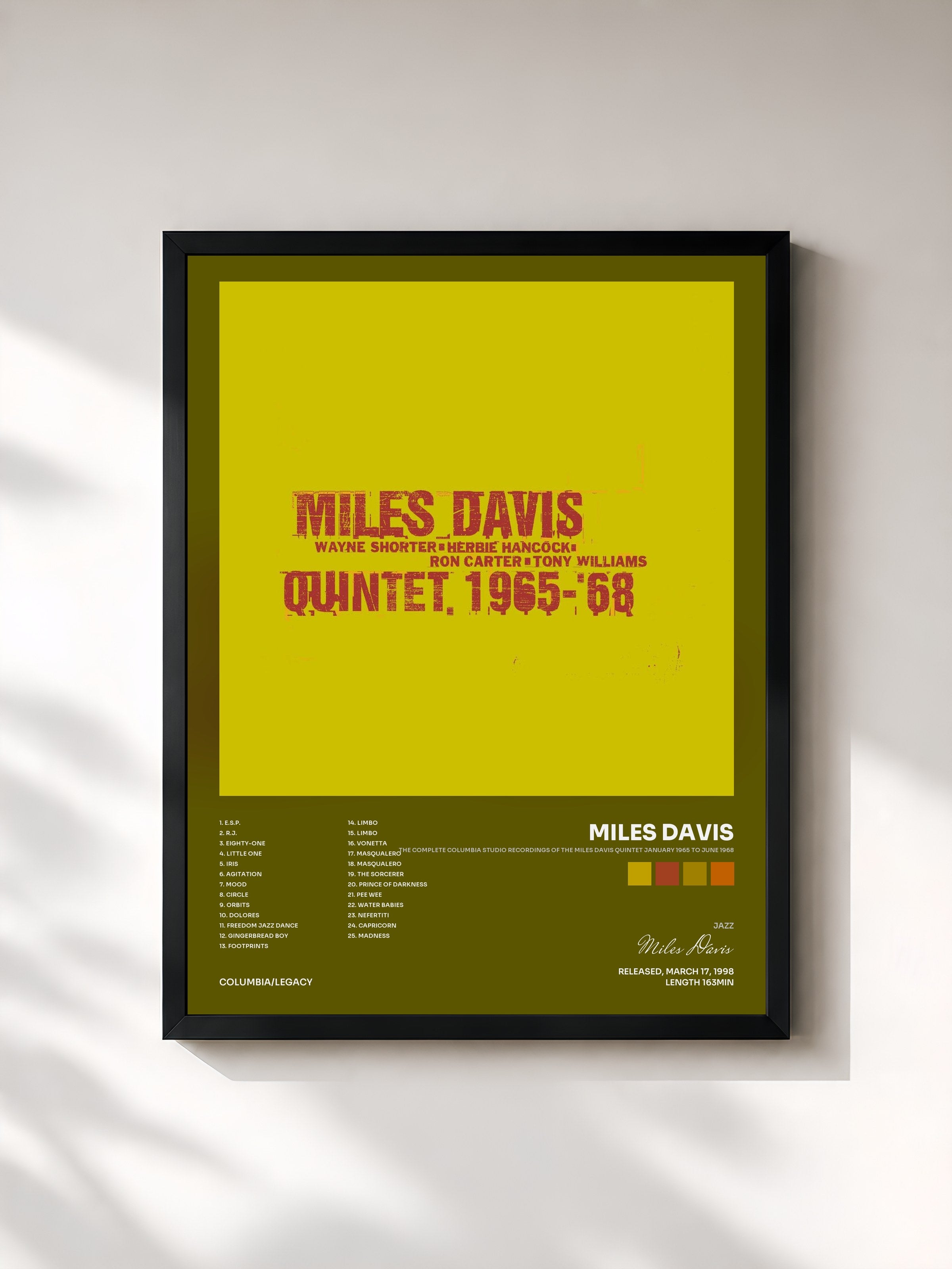Miles Davis · The Complete Columbia Studio Recordings Of The Miles Davis Quintet January 1965 To June 1968
