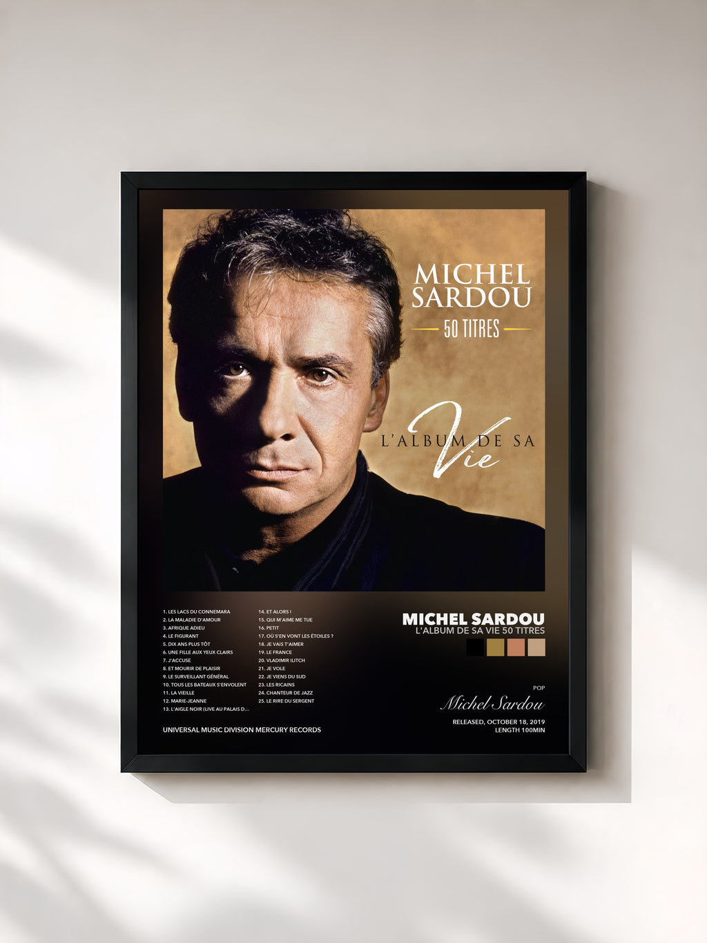 Michel Sardou · L'album de sa vie 50 titres