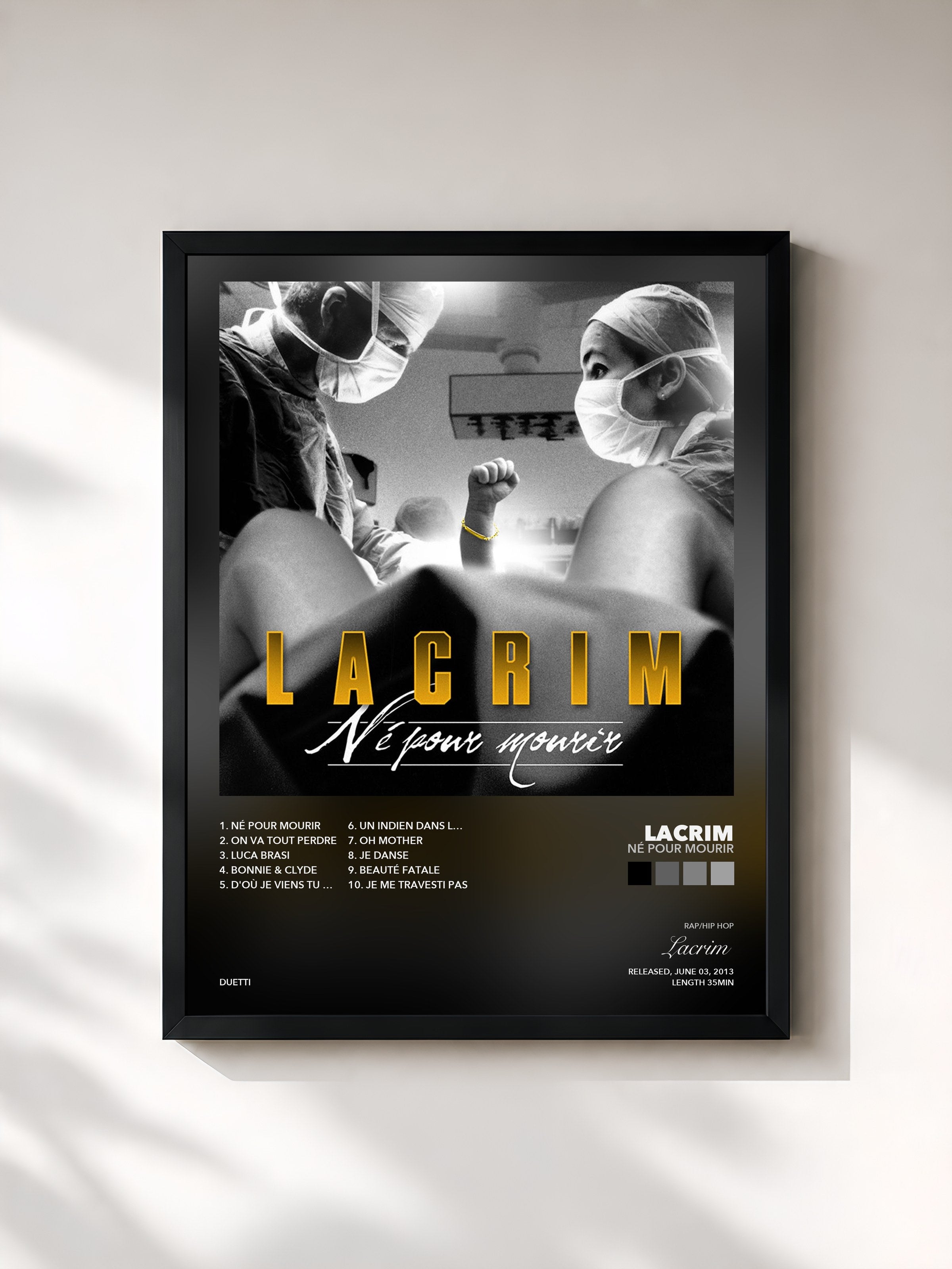Lacrim · Né Pour Mourir