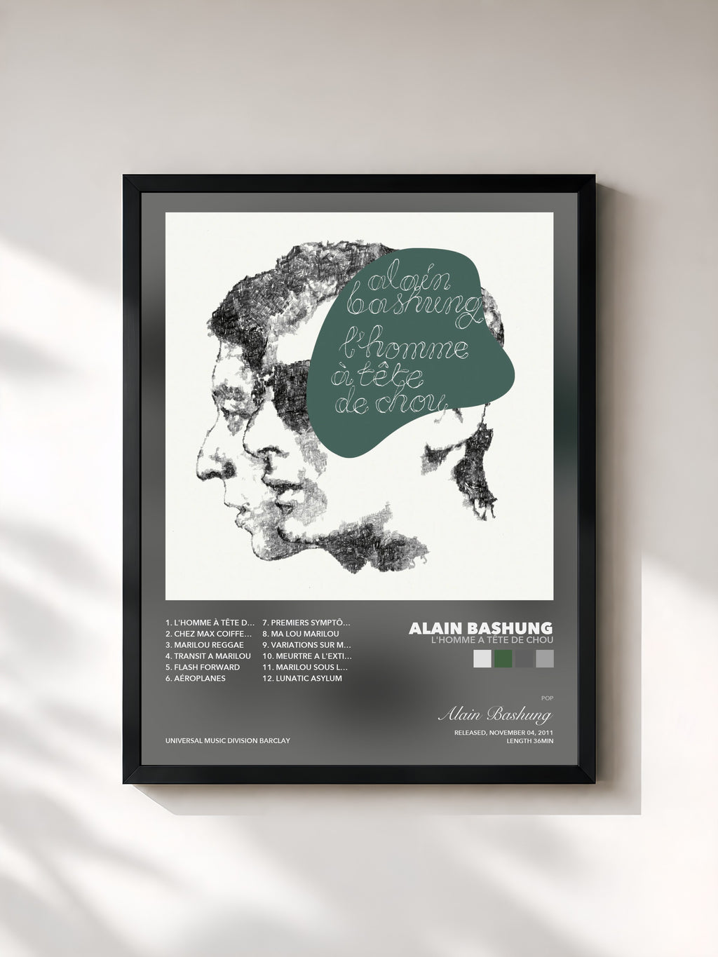 Alain Bashung – L'Homme A Tête De Chou