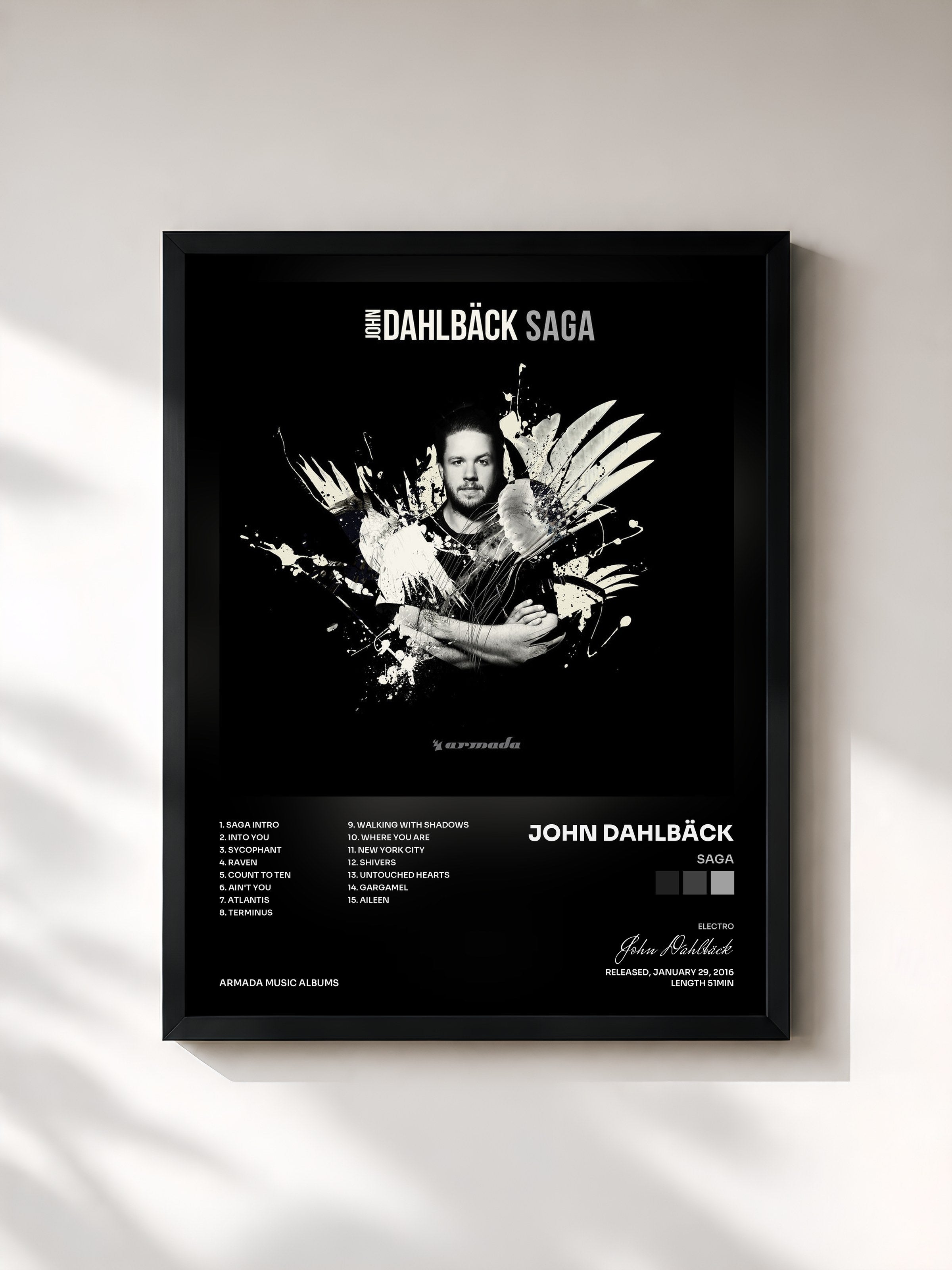 John Dahlbäck · Saga