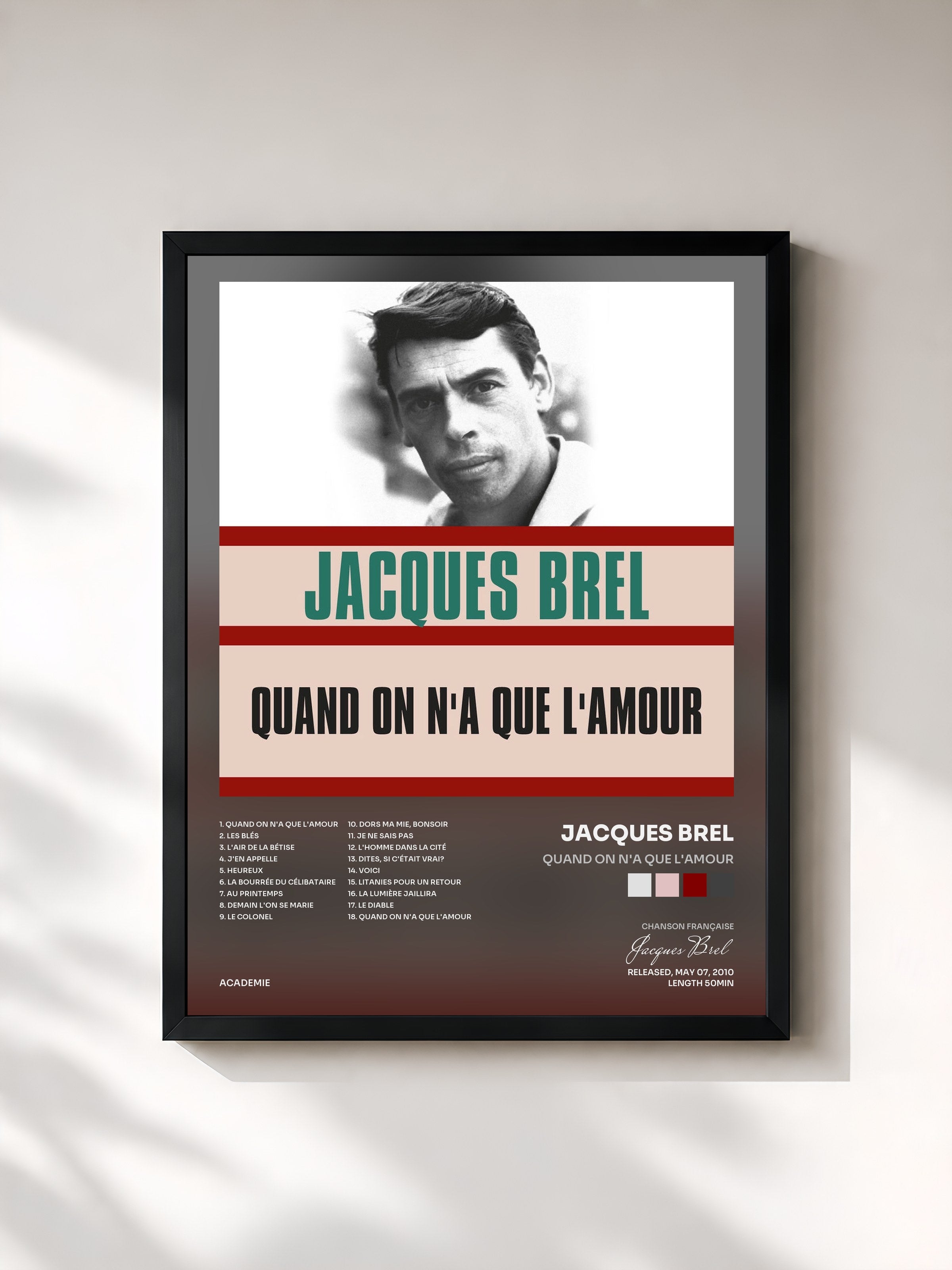 Jacques Brel · Quand on n'a que l'amour