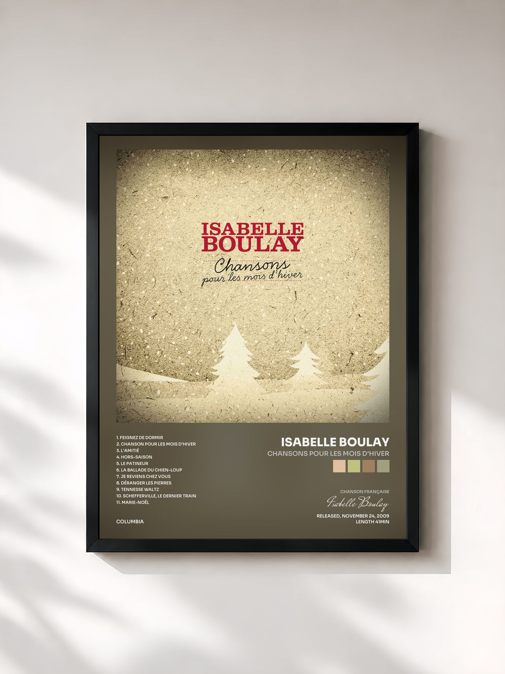 Isabelle Boulay · Chansons pour les mois d'hiver