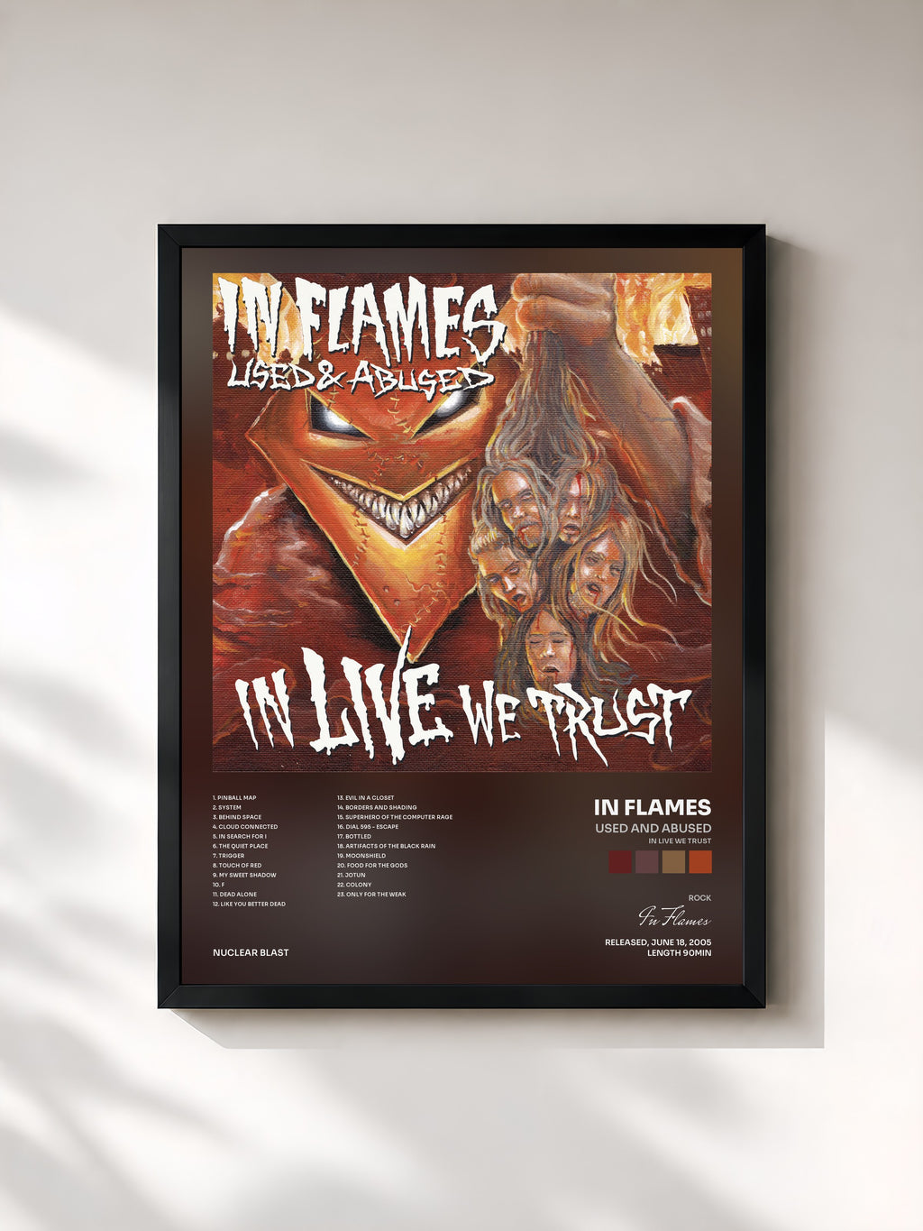 In Flames · Used and Abused (In Live We Trust)