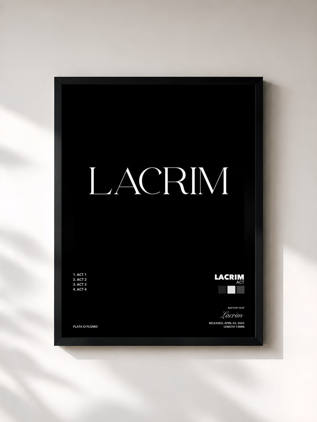 Lacrim · Act