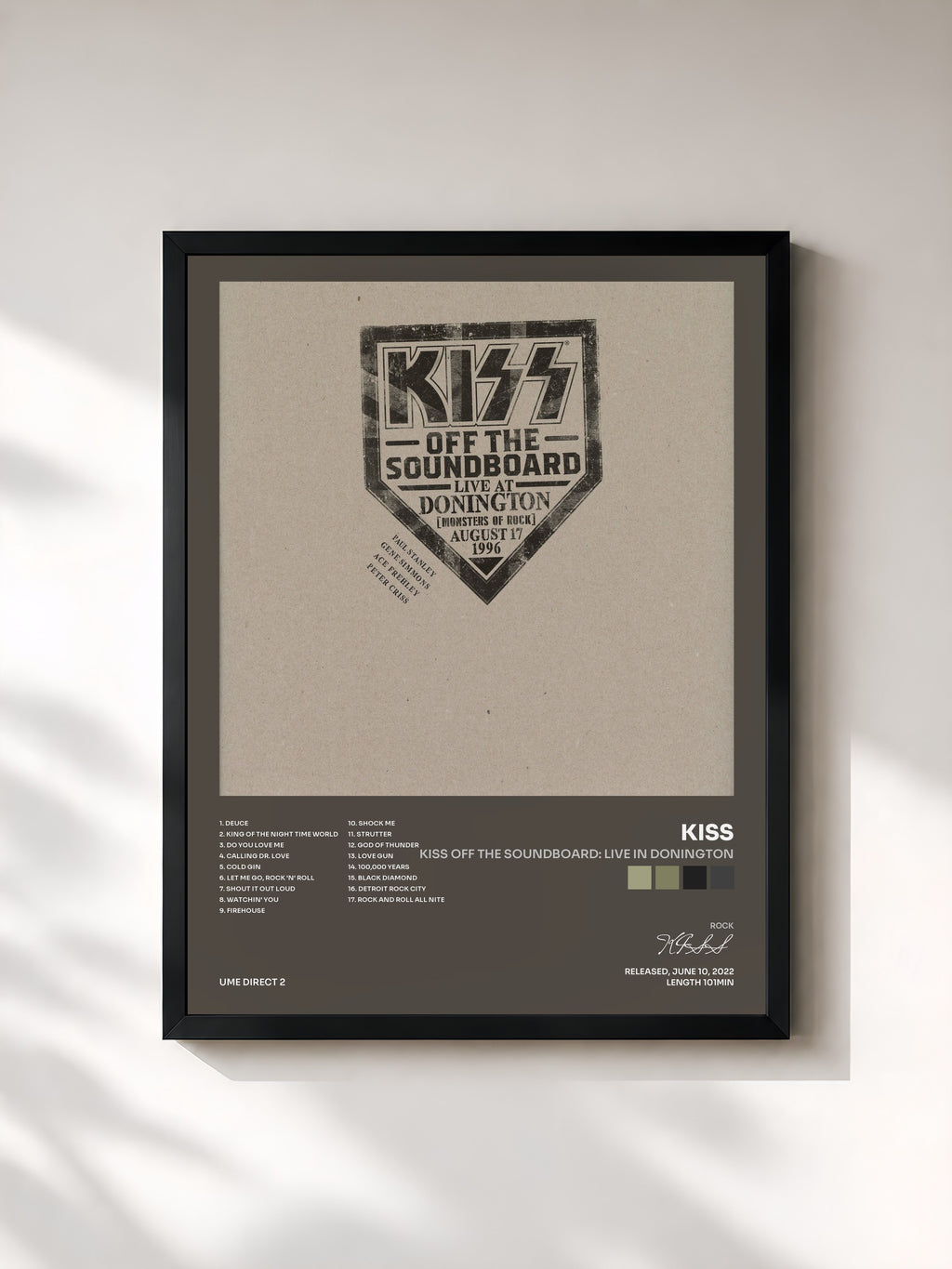 KISS · KISS Off The Soundboard: Live In Donington