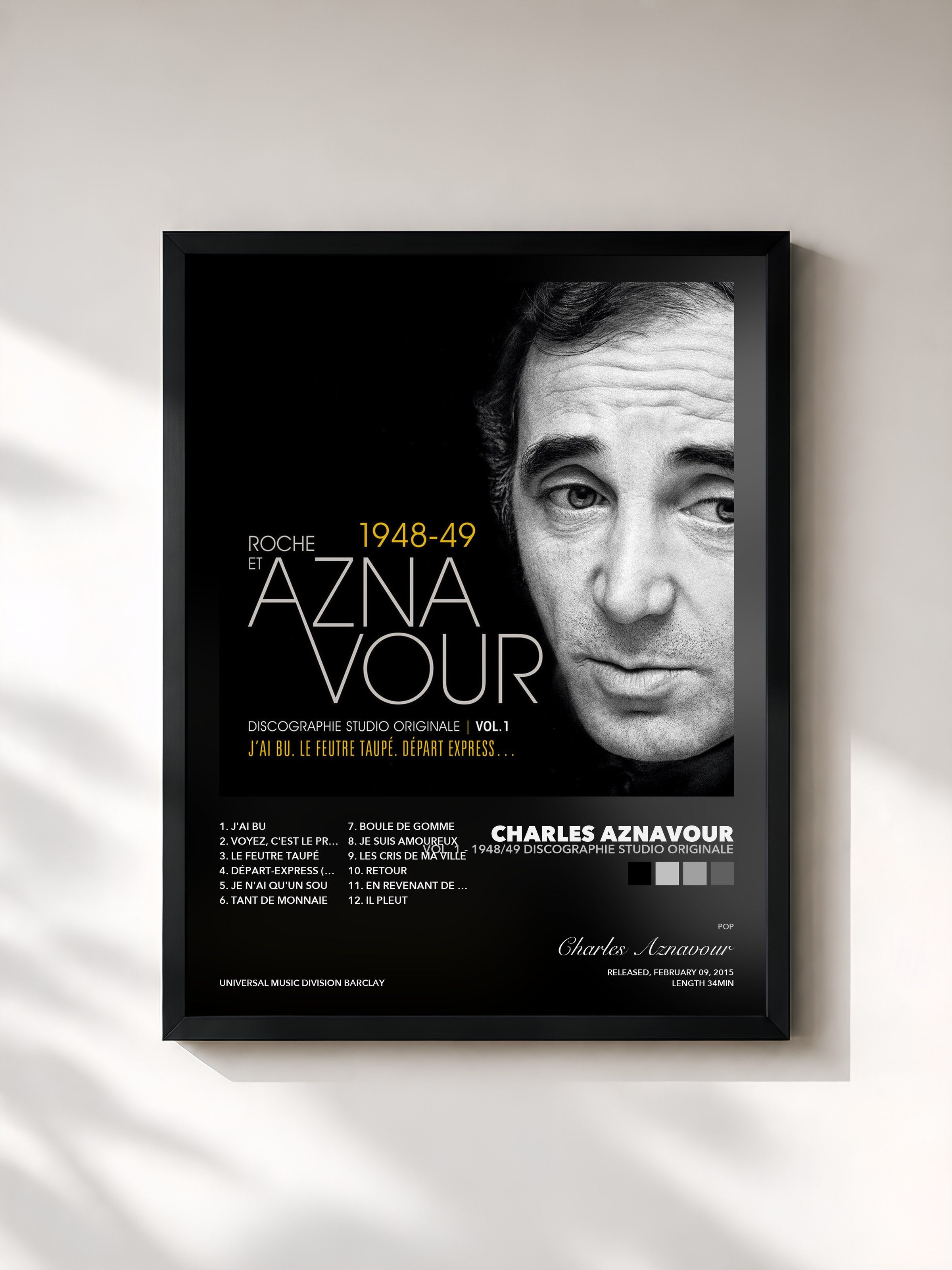 Charles Aznavour – Vol. 1 - 1948/49 Discographie studio originale