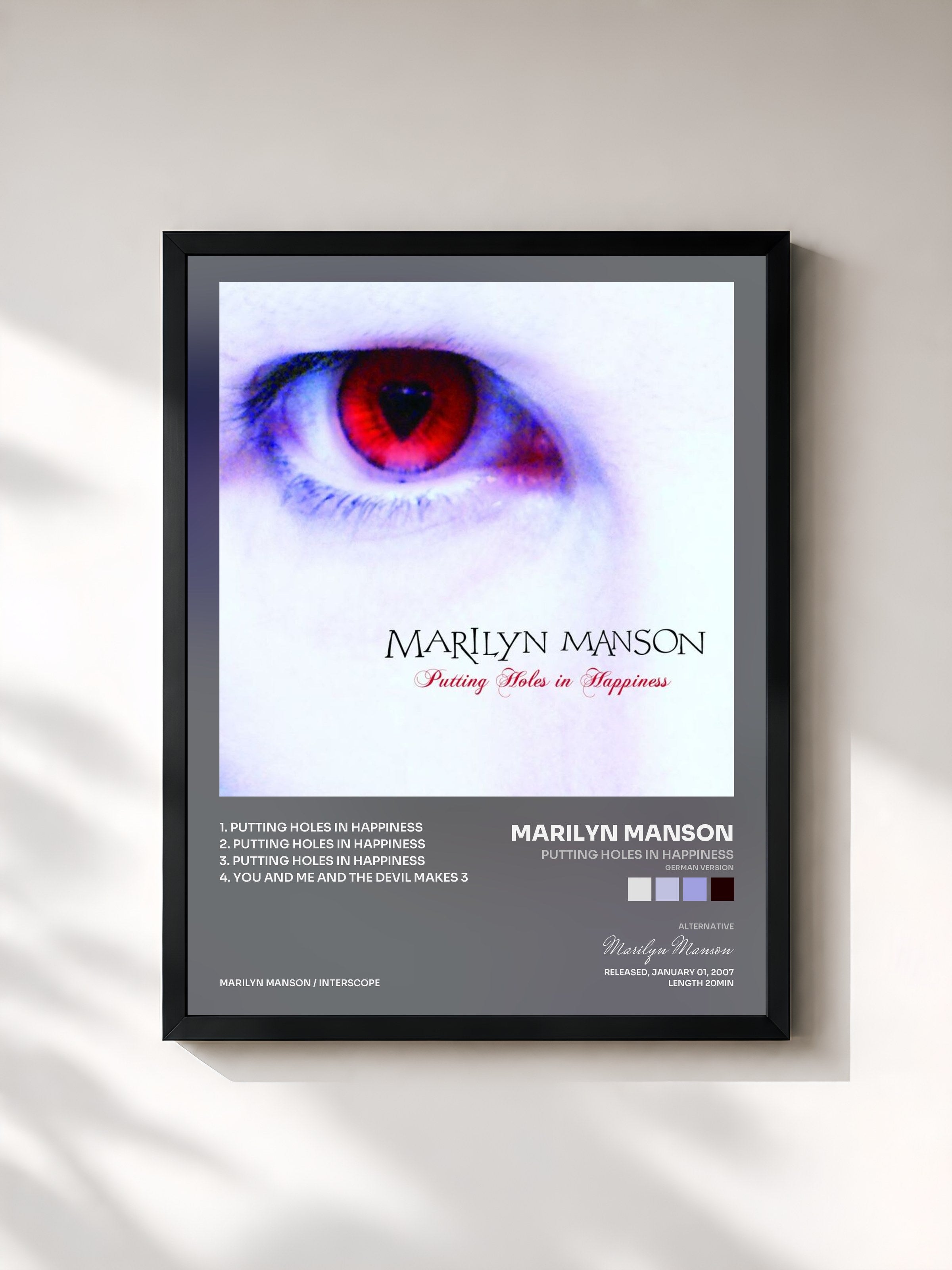 Marilyn Manson · Putting Holes In Happiness (German Version)