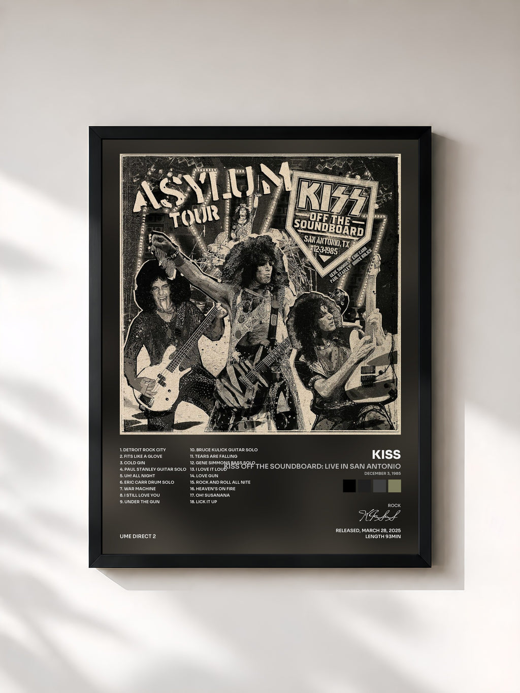 KISS · KISS Off The Soundboard: Live in San Antonio (December 3, 1985)