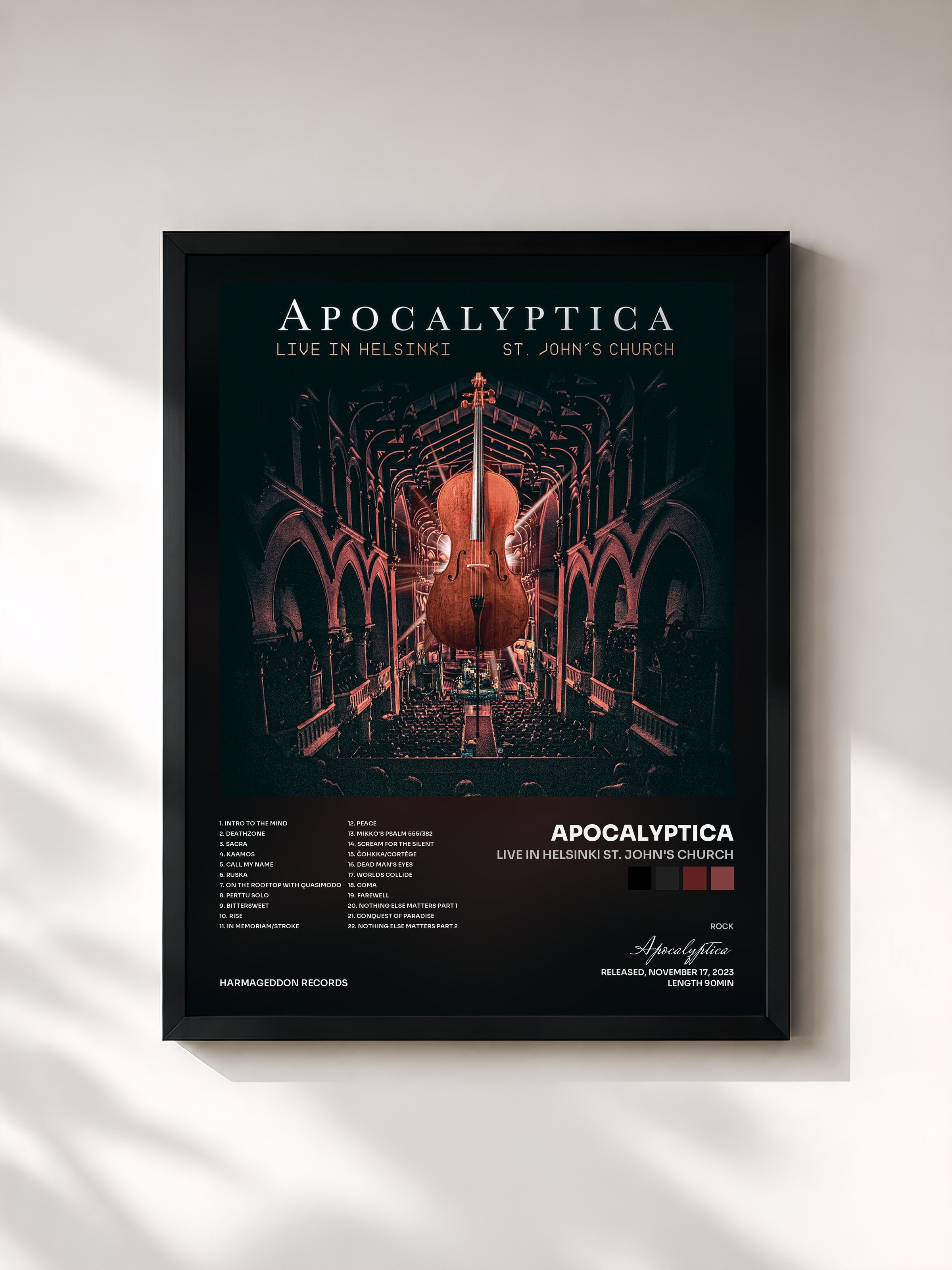 Apocalyptica · Live In Helsinki St. John's Church