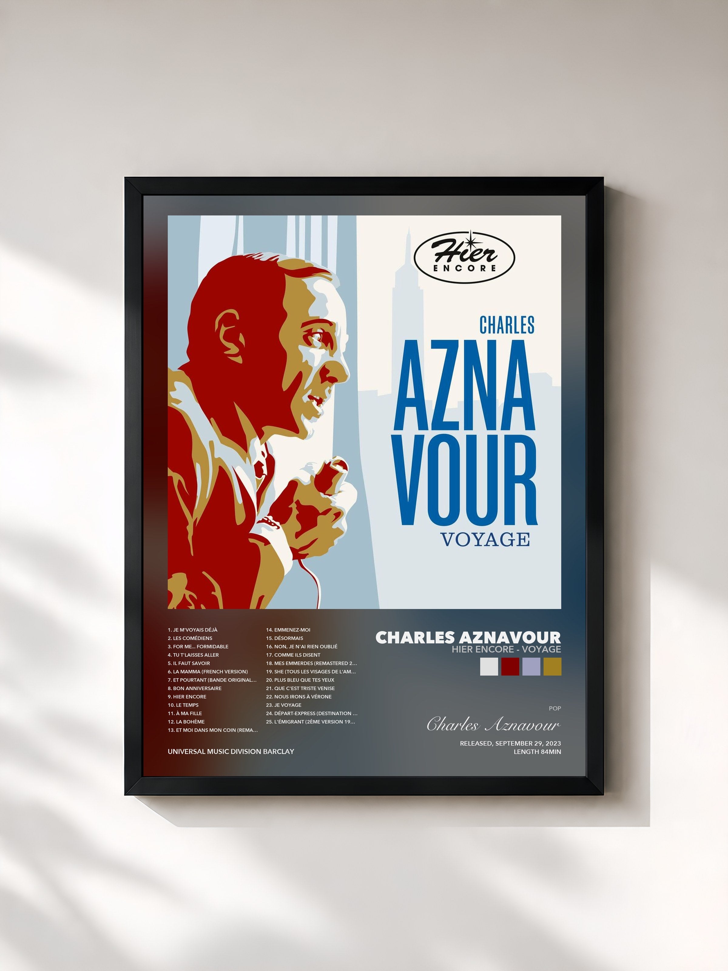 Charles Aznavour – Hier encore - Voyage