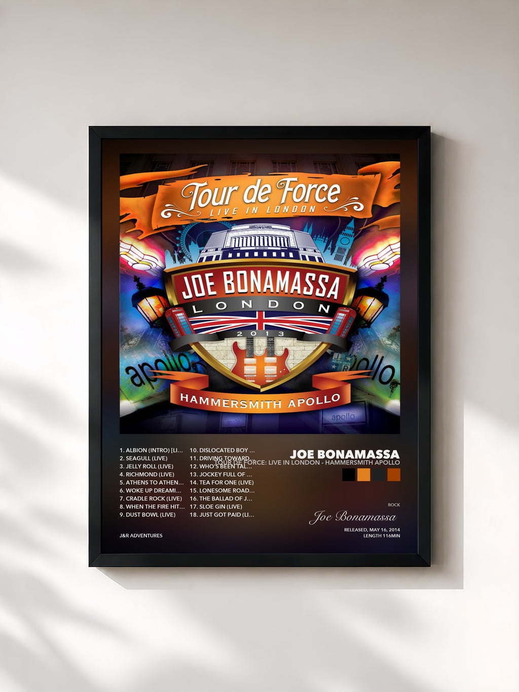 Joe Bonamassa – Tour De Force: Live In London - Hammersmith Apollo