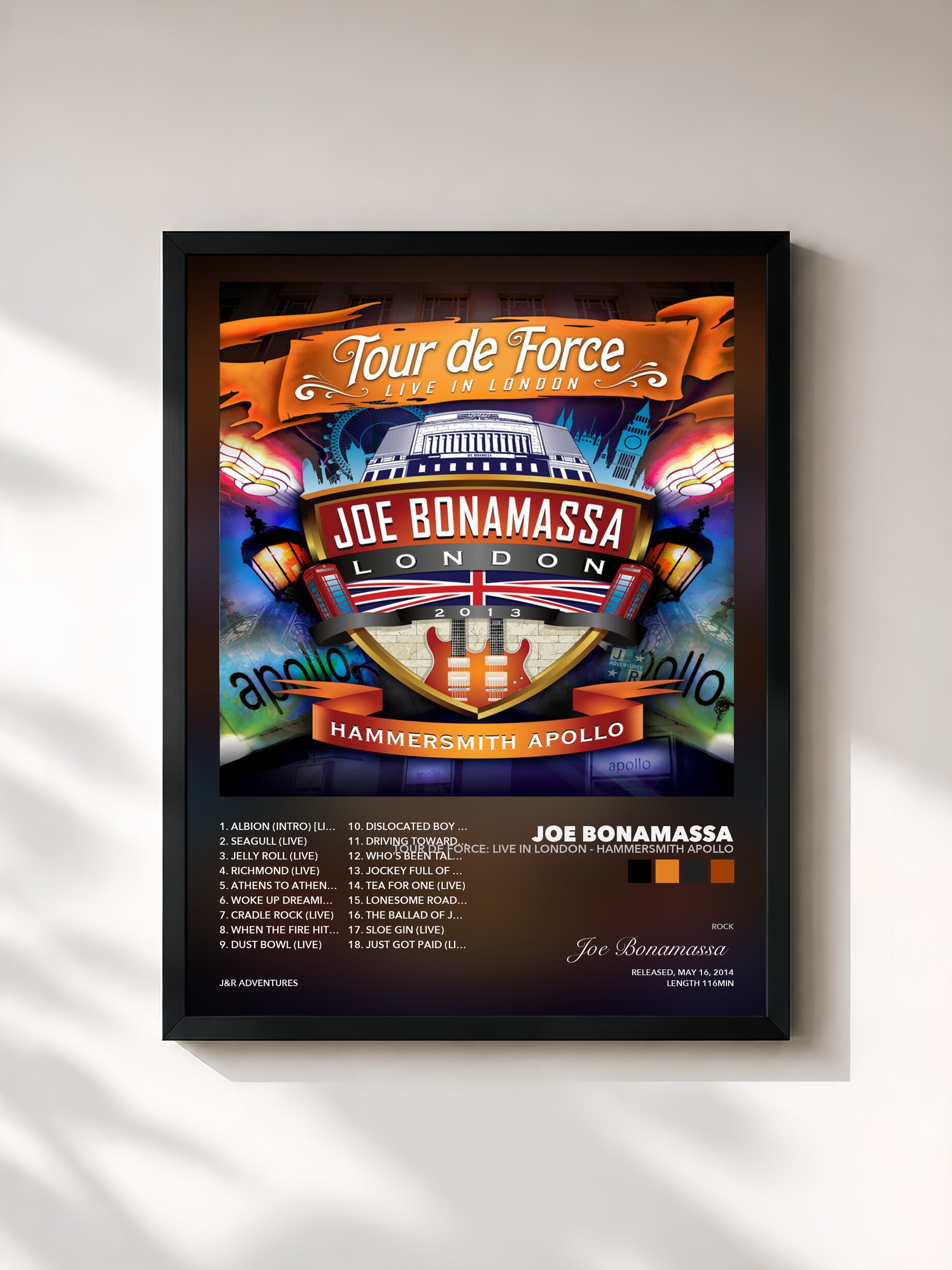 Joe Bonamassa – Tour De Force: Live In London - Hammersmith Apollo