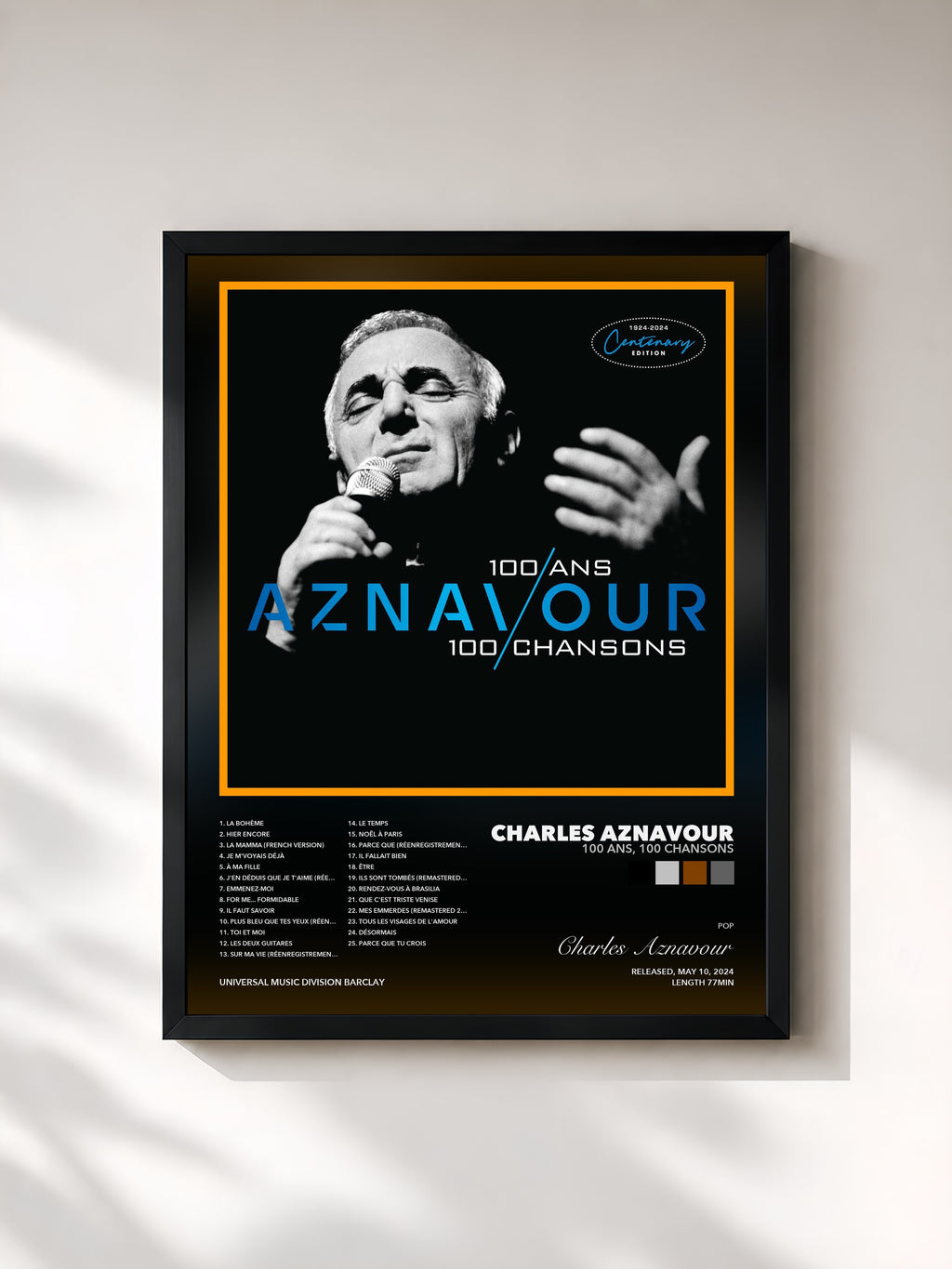 Charles Aznavour – 100 ans, 100 chansons