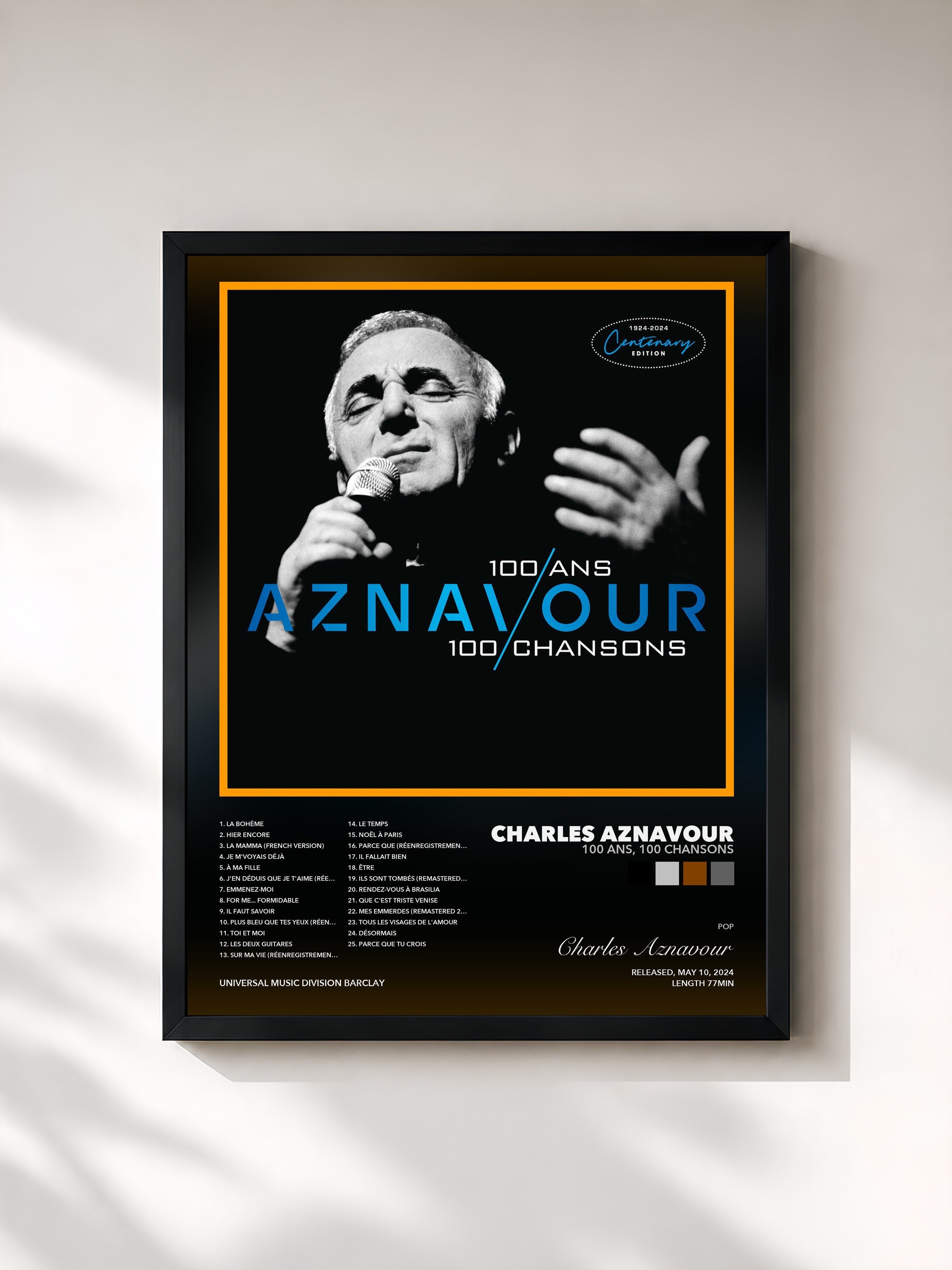 Charles Aznavour – 100 ans, 100 chansons