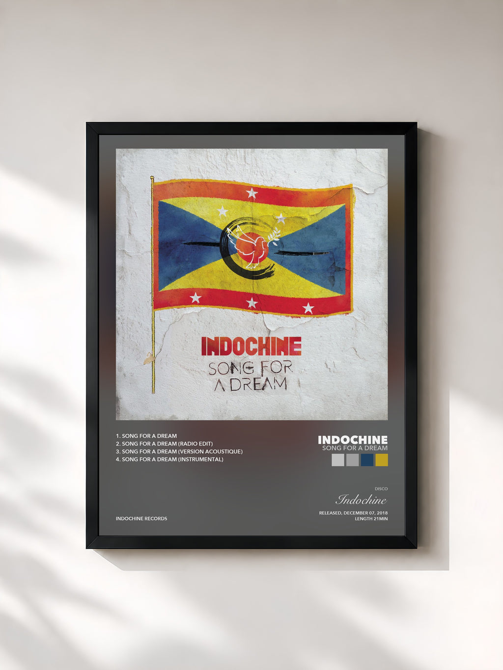 Indochine · Song for a Dream