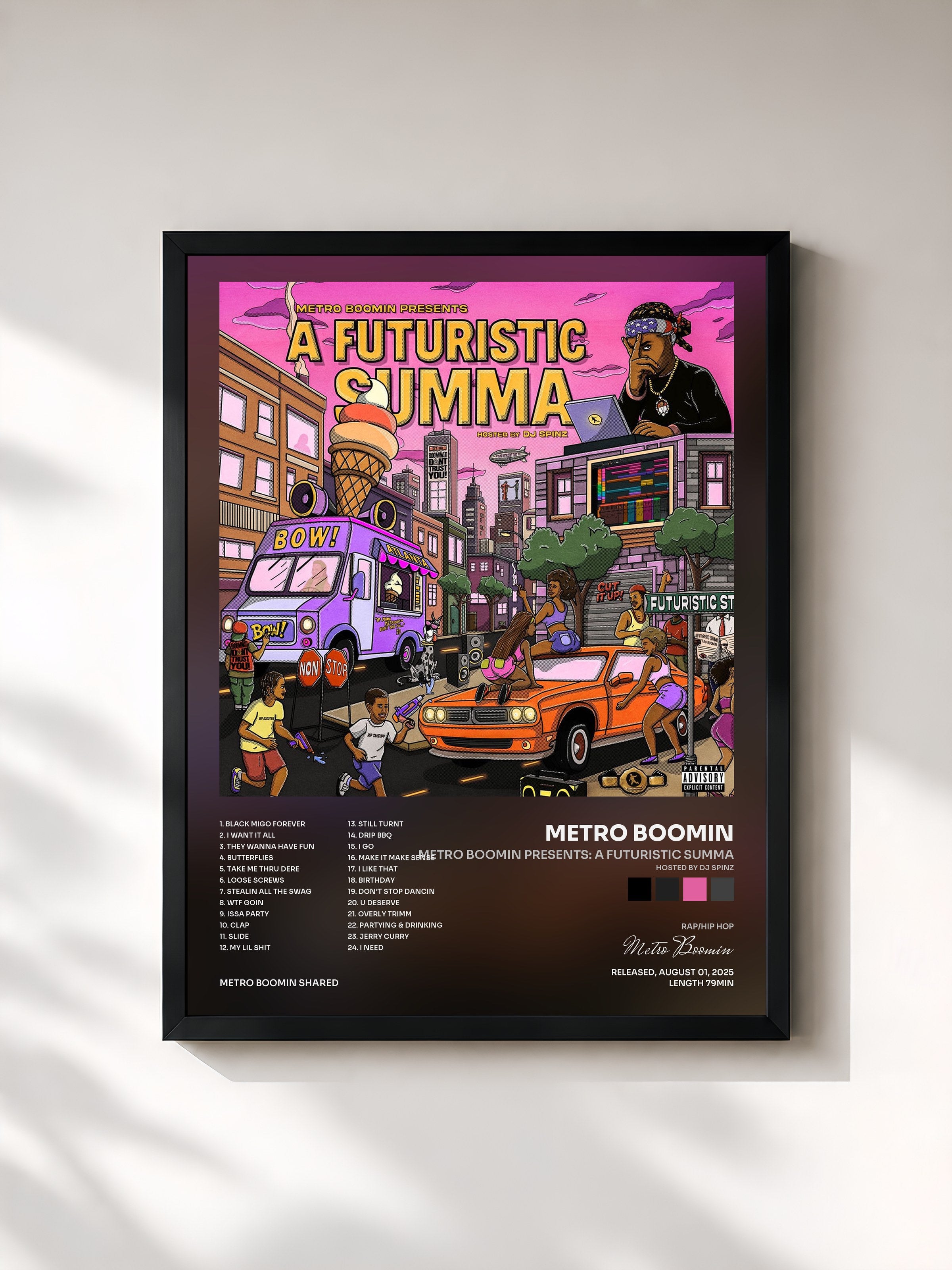 Metro Boomin · Metro Boomin Presents: A Futuristic Summa (Hosted by DJ Spinz)