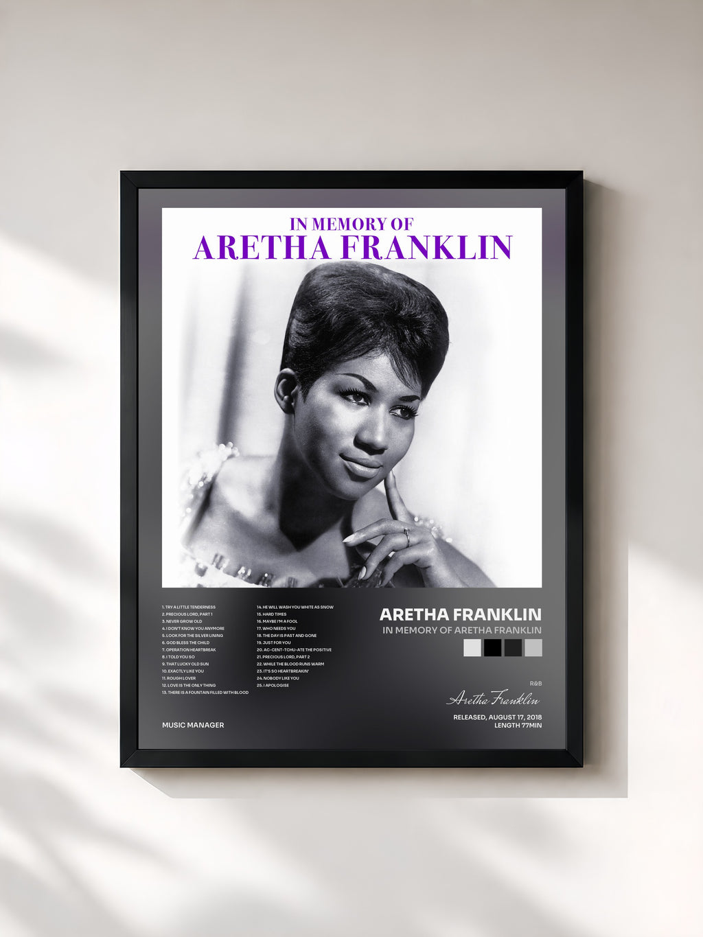 Aretha Franklin · In Memory of Aretha Franklin