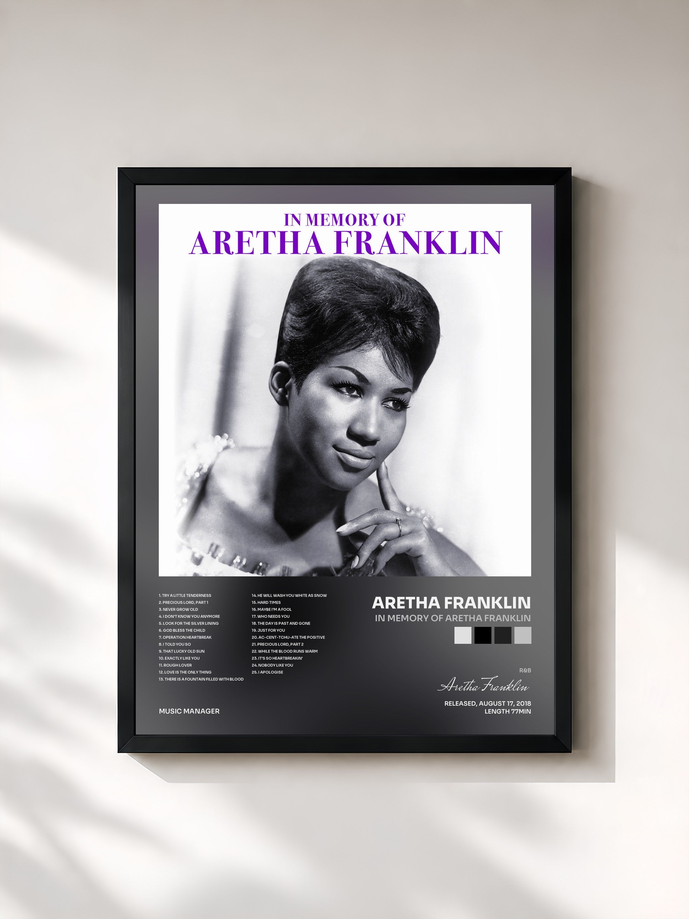 Aretha Franklin · In Memory of Aretha Franklin