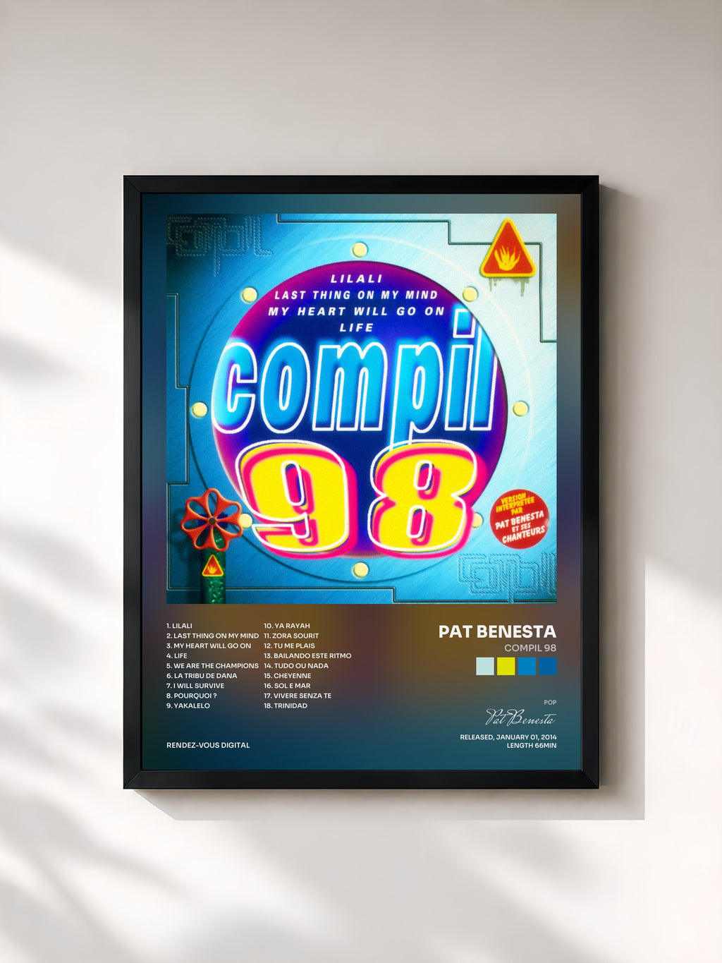 Pat Benesta · Compil 98