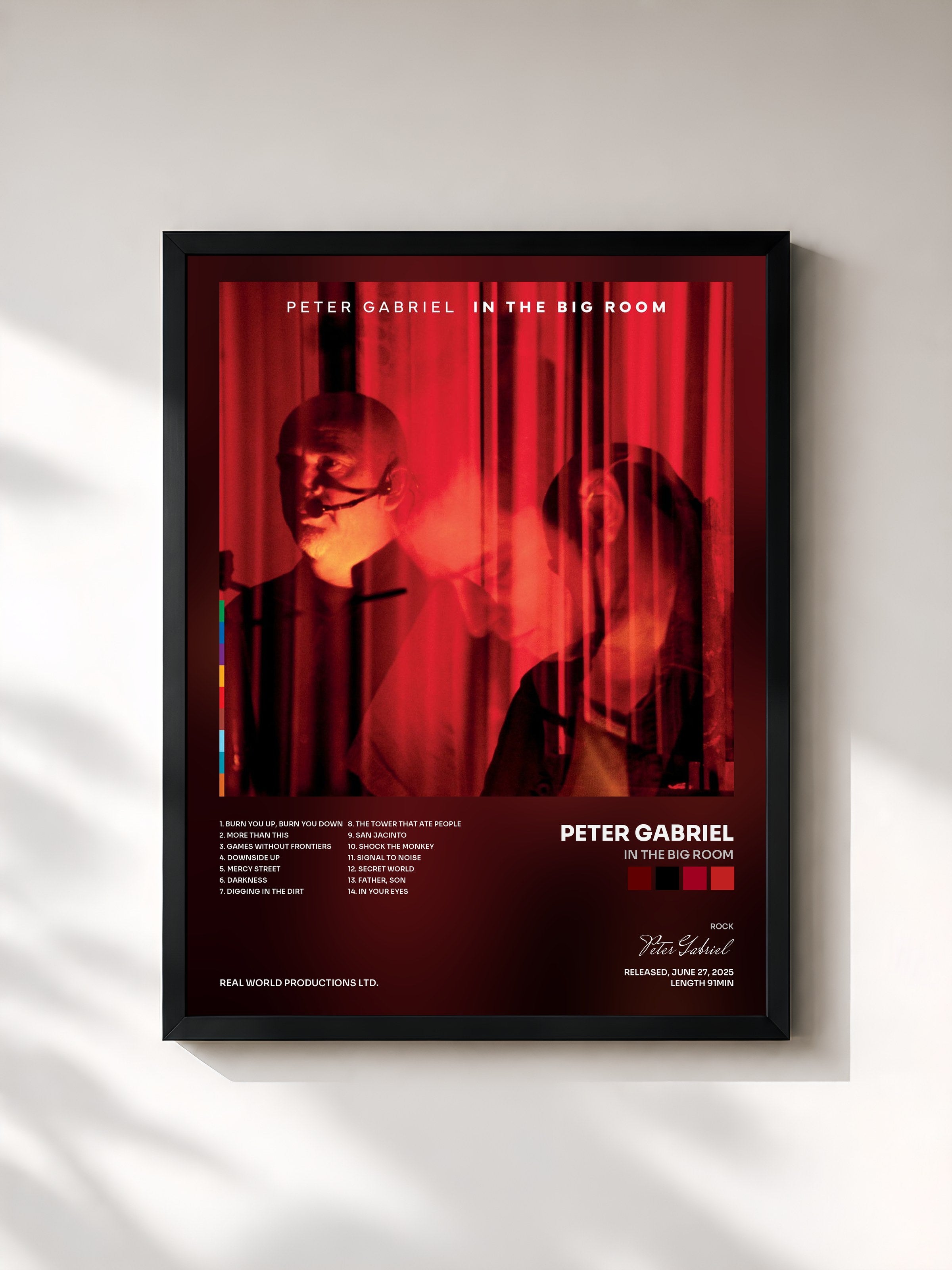 Peter Gabriel · In The Big Room