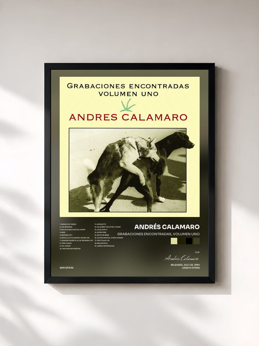Andrés Calamaro · Grabaciones Encontradas, Volumen Uno